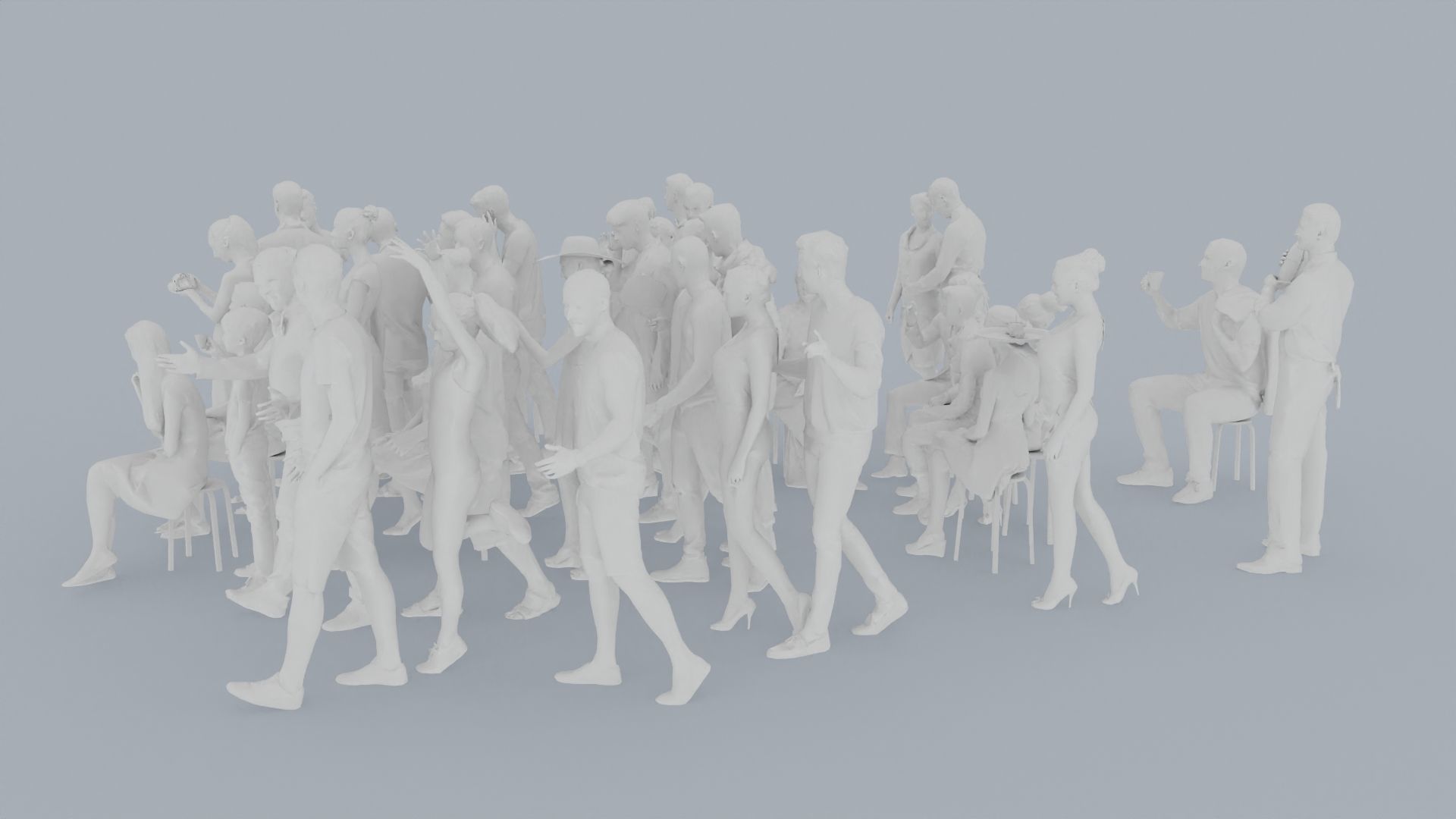 11 CASU1 SUMMER CASU2 CAFE1 SITTING PEOPLE SCANS MAN WOMAN 3D print model_5