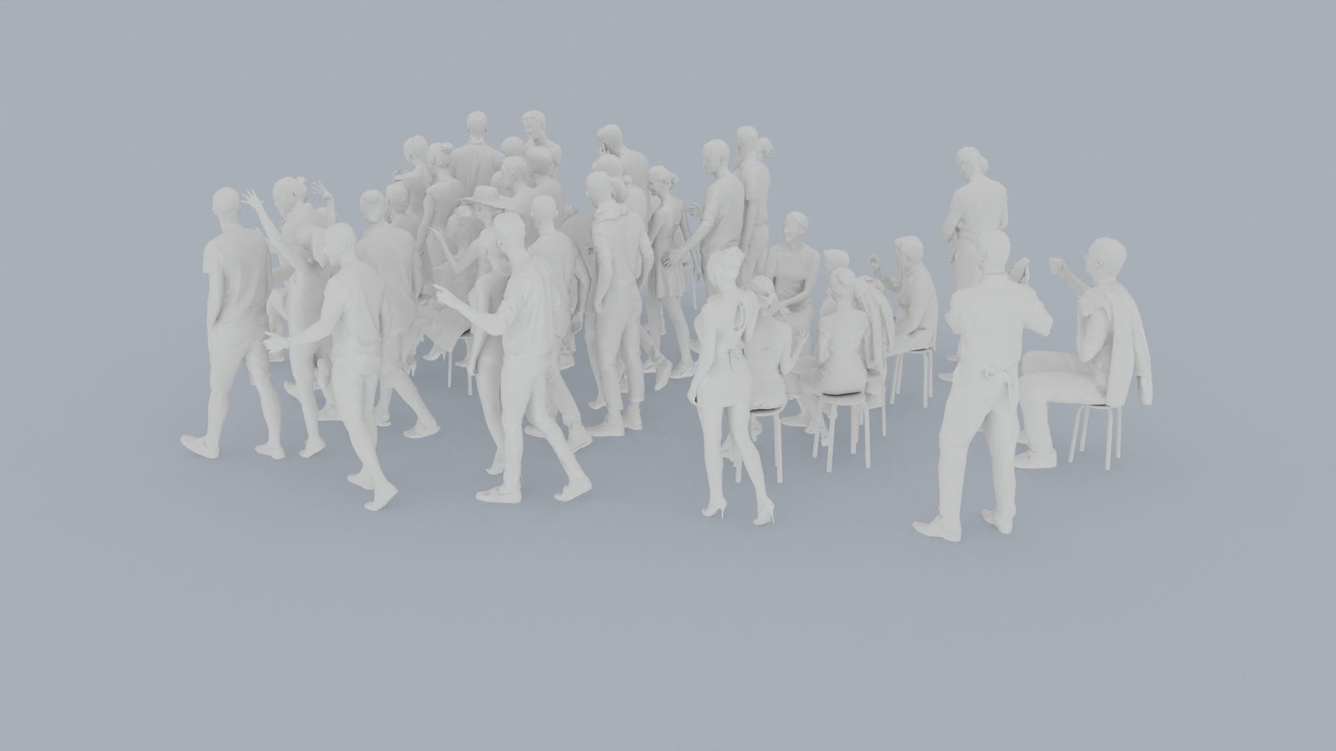 11 CASU1 SUMMER CASU2 CAFE1 SITTING PEOPLE SCANS MAN WOMAN 3D print model_7