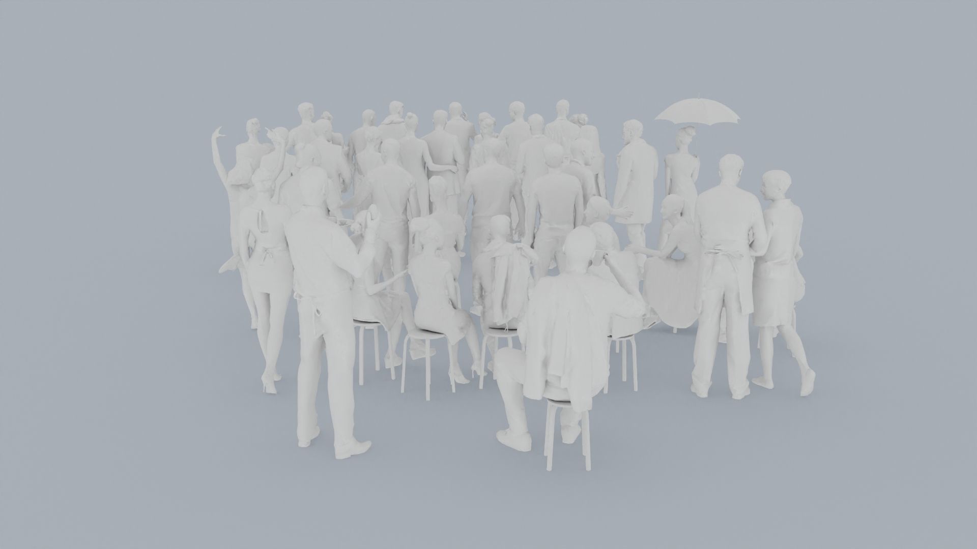 09 CASU1 ELE2 CASU2 CAFE1 SITTING PEOPLE SCANS MAN WOMAN 3D print model_7