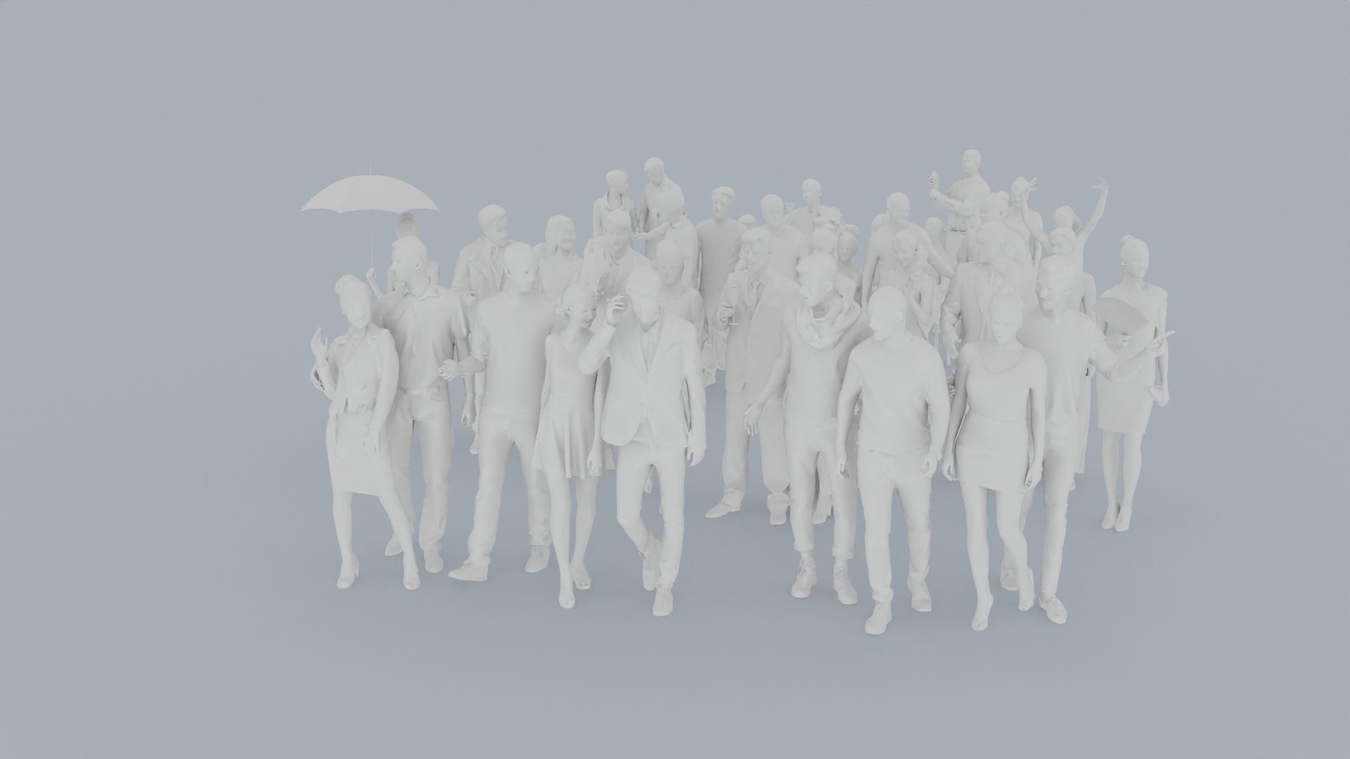 09 CASU1 ELE2 CASU2 CAFE1 SITTING PEOPLE SCANS MAN WOMAN 3D print model_1