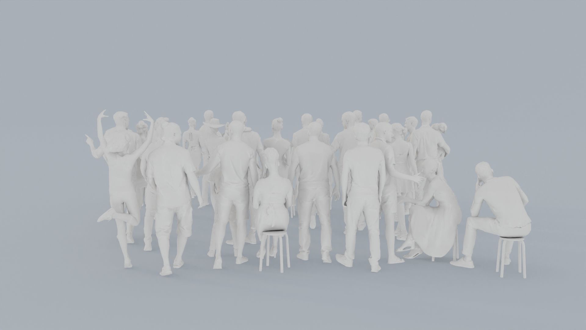 07 CASU1 CASU2 SUMMER01 CAFE1 SITTING PEOPLE SCANS MAN WOMAN 3D print model_7