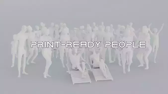 03 BEACH SUMMER CASU1 CAFE1 SITTING PEOPLE SCANS MAN WOMAN 3D print model 03 BEACH SUMMER CASU1 CAFE1 SITTING PEOPLE SCANS MAN WOMAN 3D print model