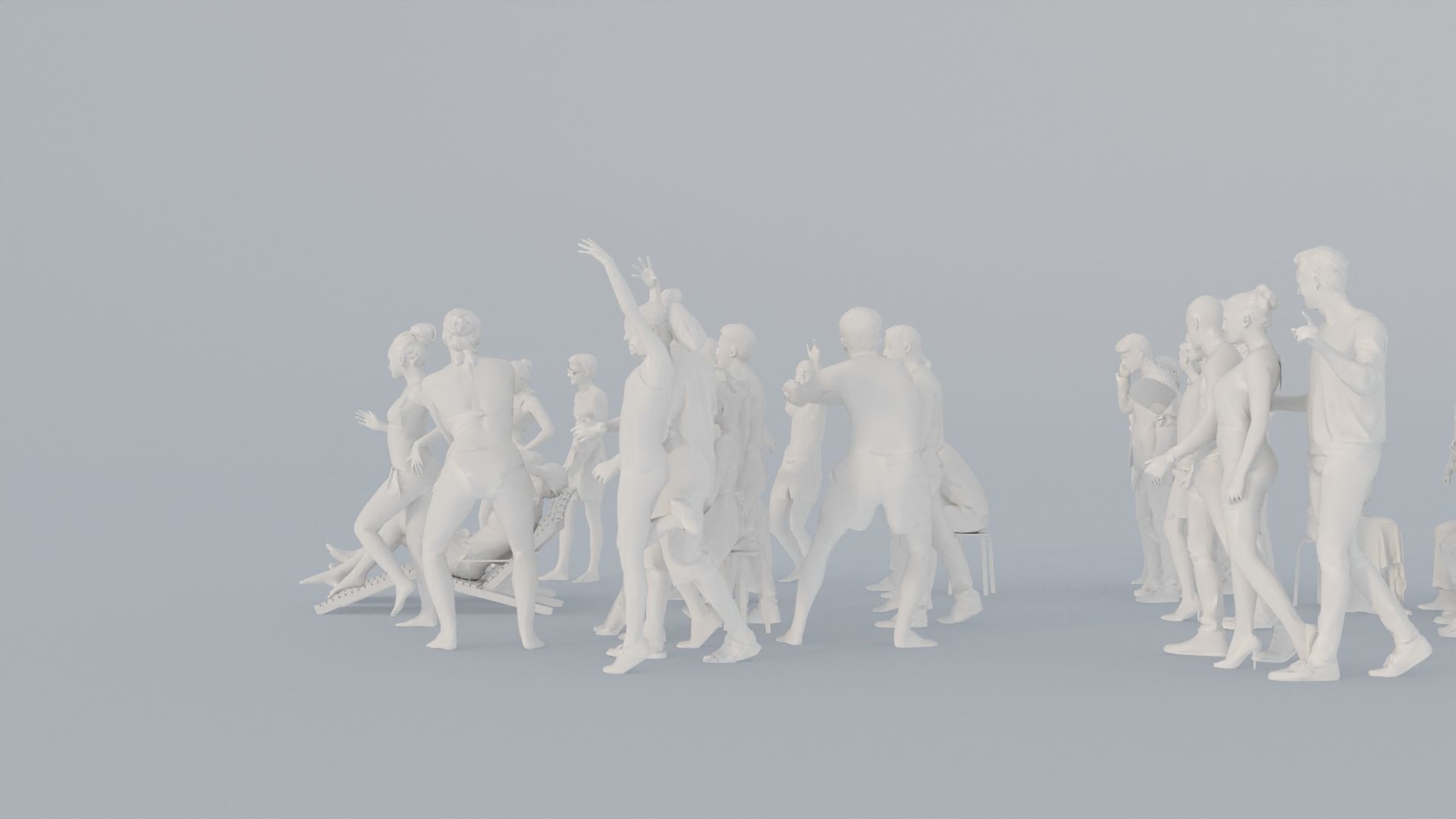 03 BEACH SUMMER CASU1 CAFE1 SITTING PEOPLE SCANS MAN WOMAN 3D print model_6