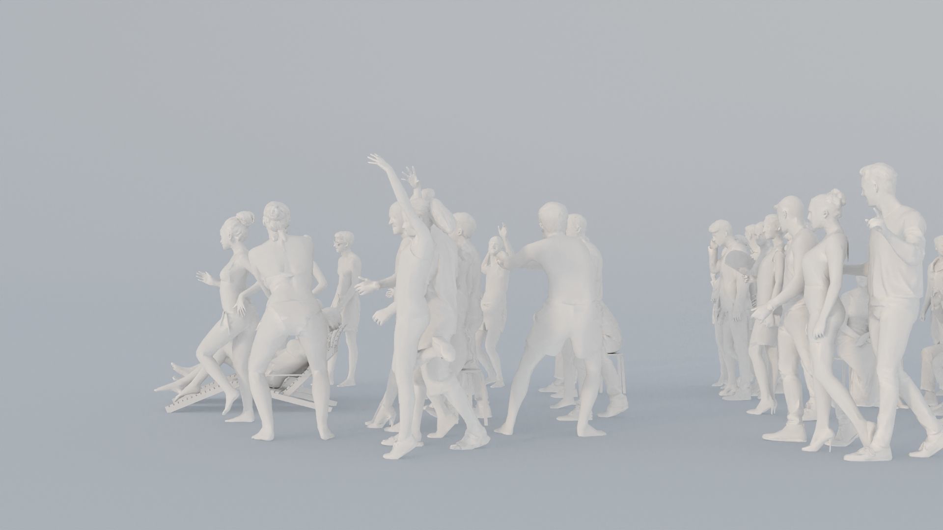 03 BEACH SUMMER CASU1 CAFE1 SITTING PEOPLE SCANS MAN WOMAN 3D print model_5