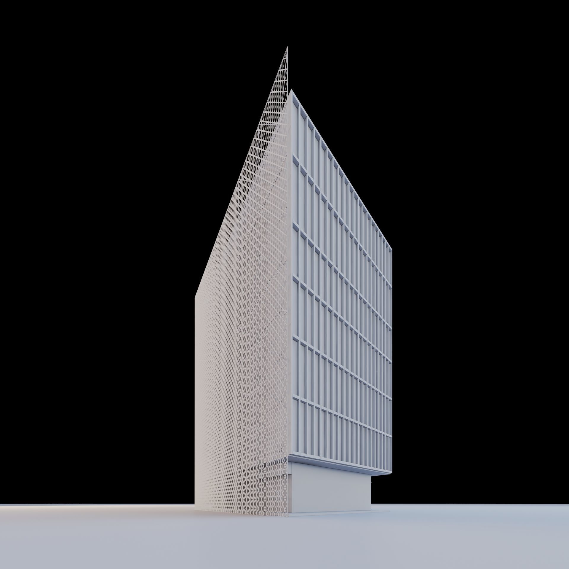 Office Building Archviz 3D model_18
