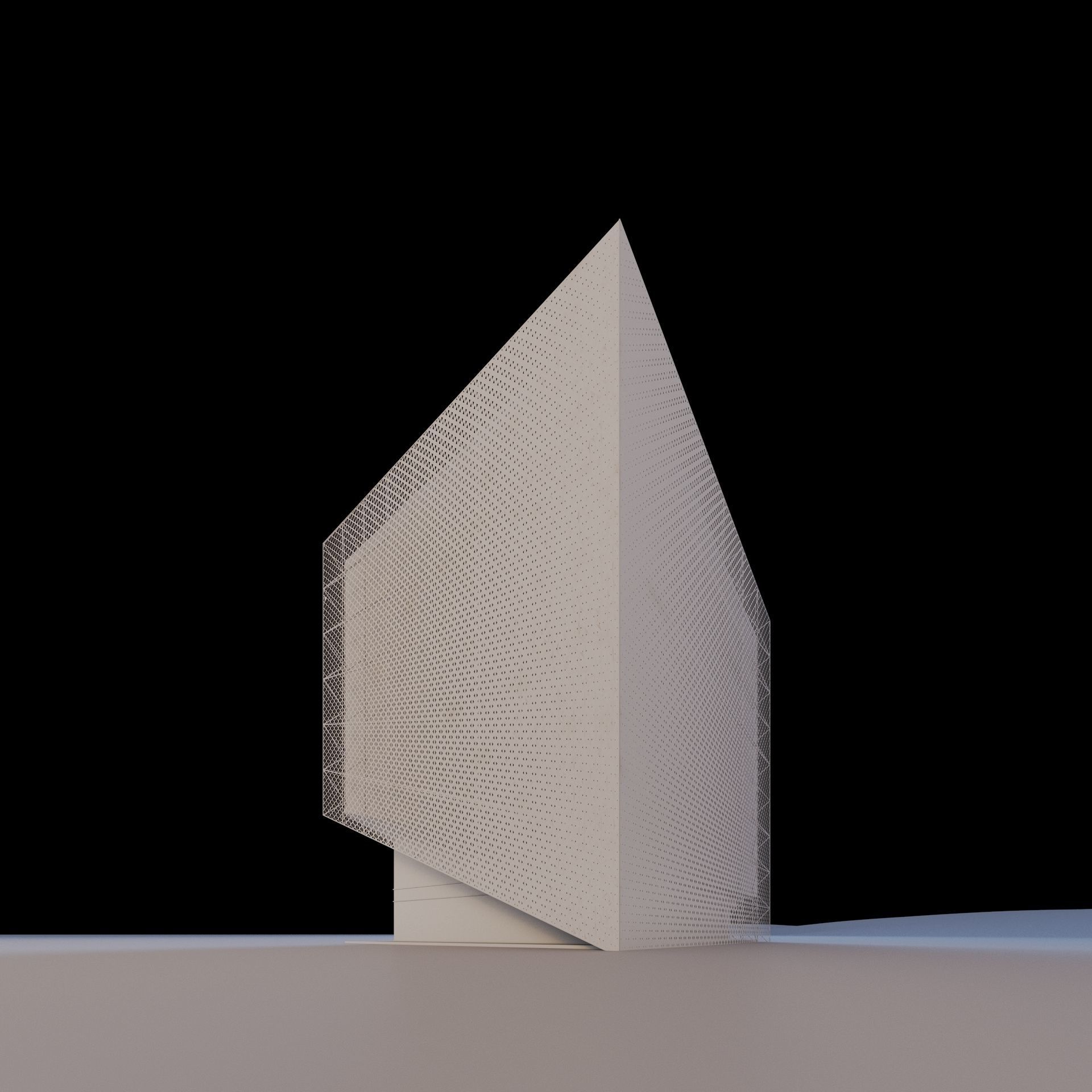 Office Building Archviz 3D model_15