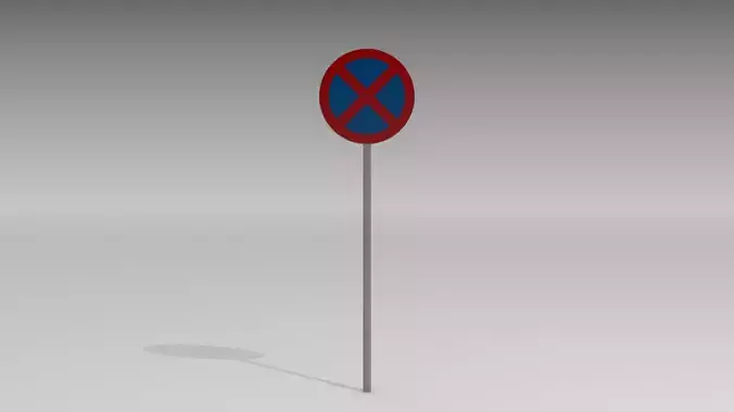 No stopping sign