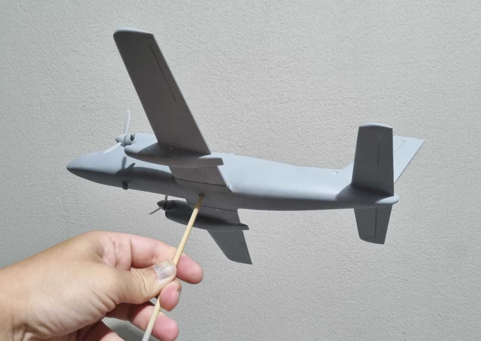 Embraer 110 Bandeirante 3D print model_5