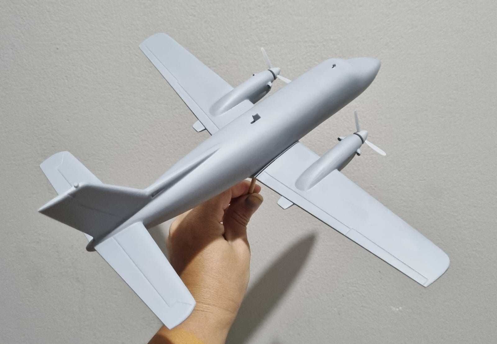 Embraer 110 Bandeirante 3D print model_7