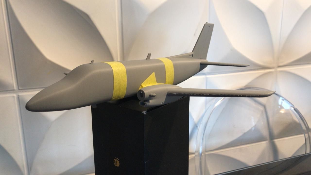 Embraer 110 Bandeirante 3D print model_4