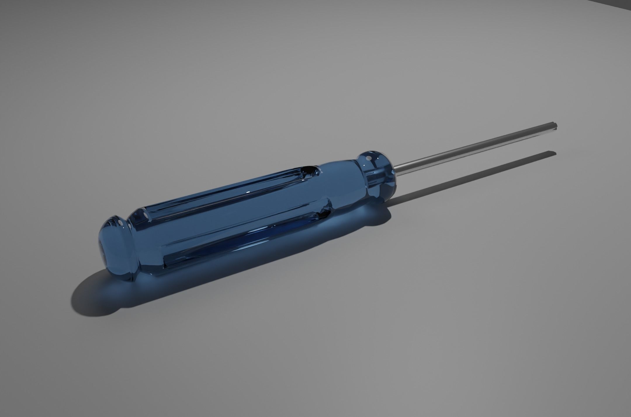 Screw drive unit  Free low-poly 3D model_3