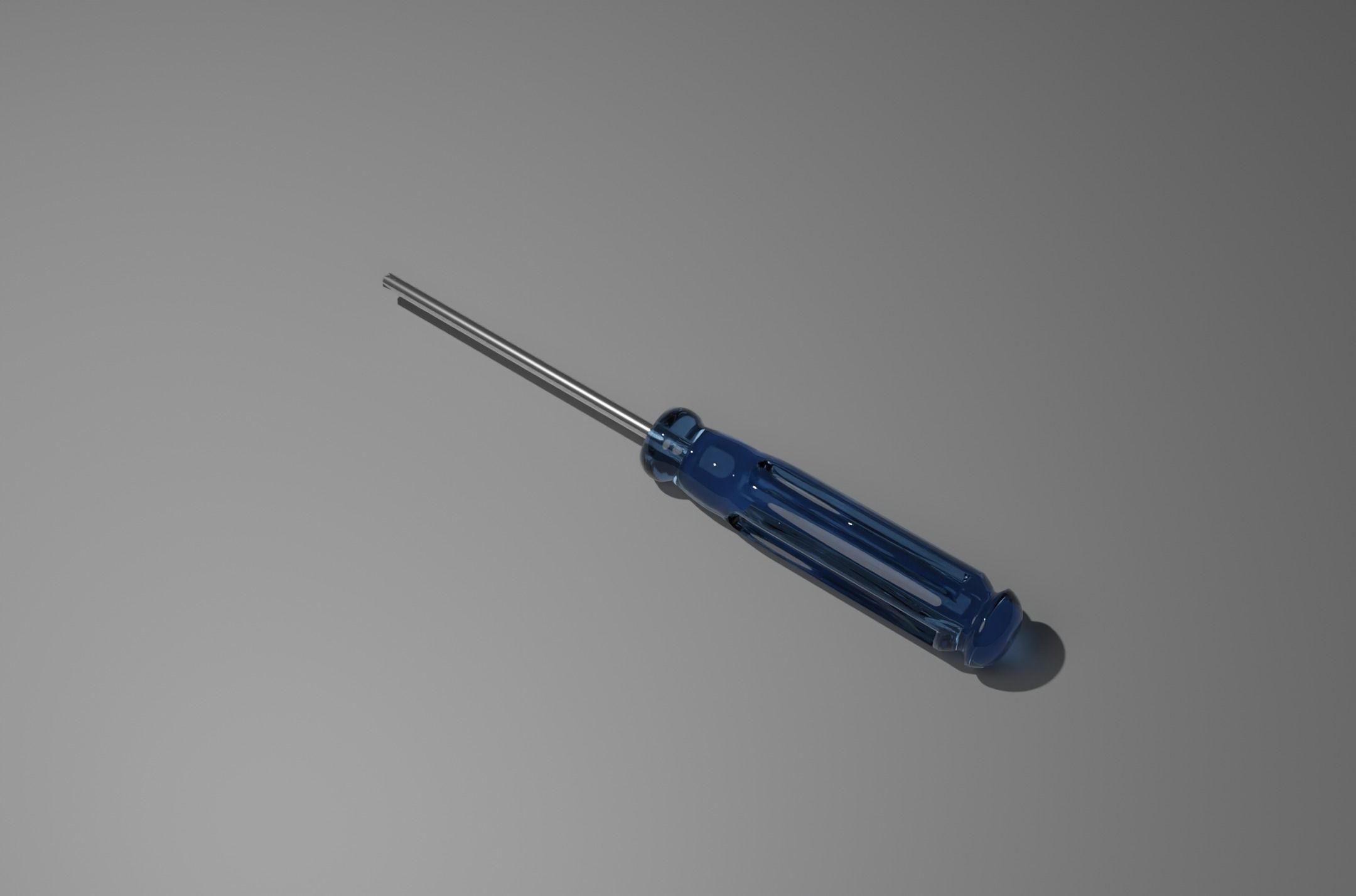 Screw drive unit  Free low-poly 3D model_2