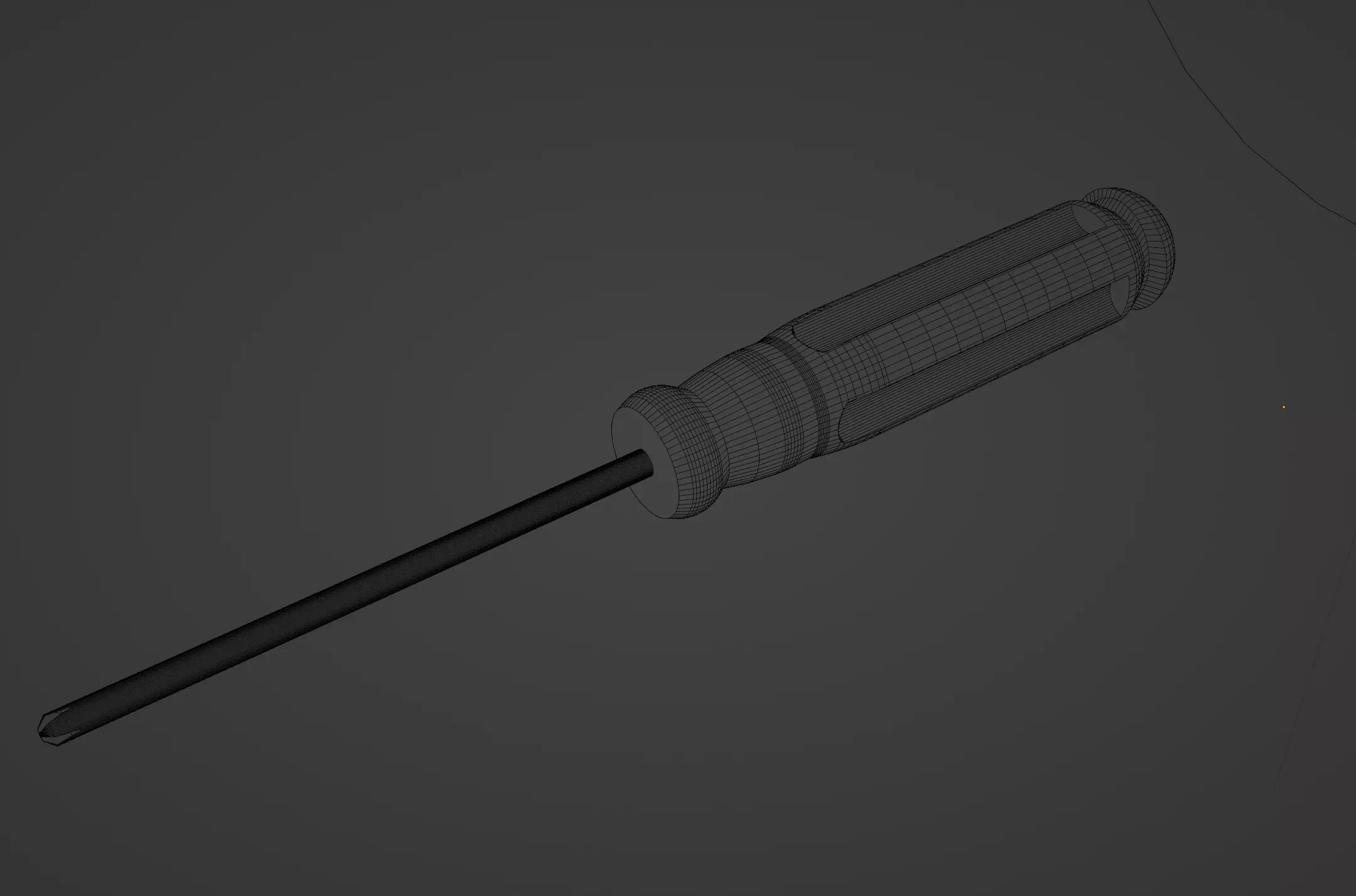 Screw drive unit  Free low-poly 3D model_0