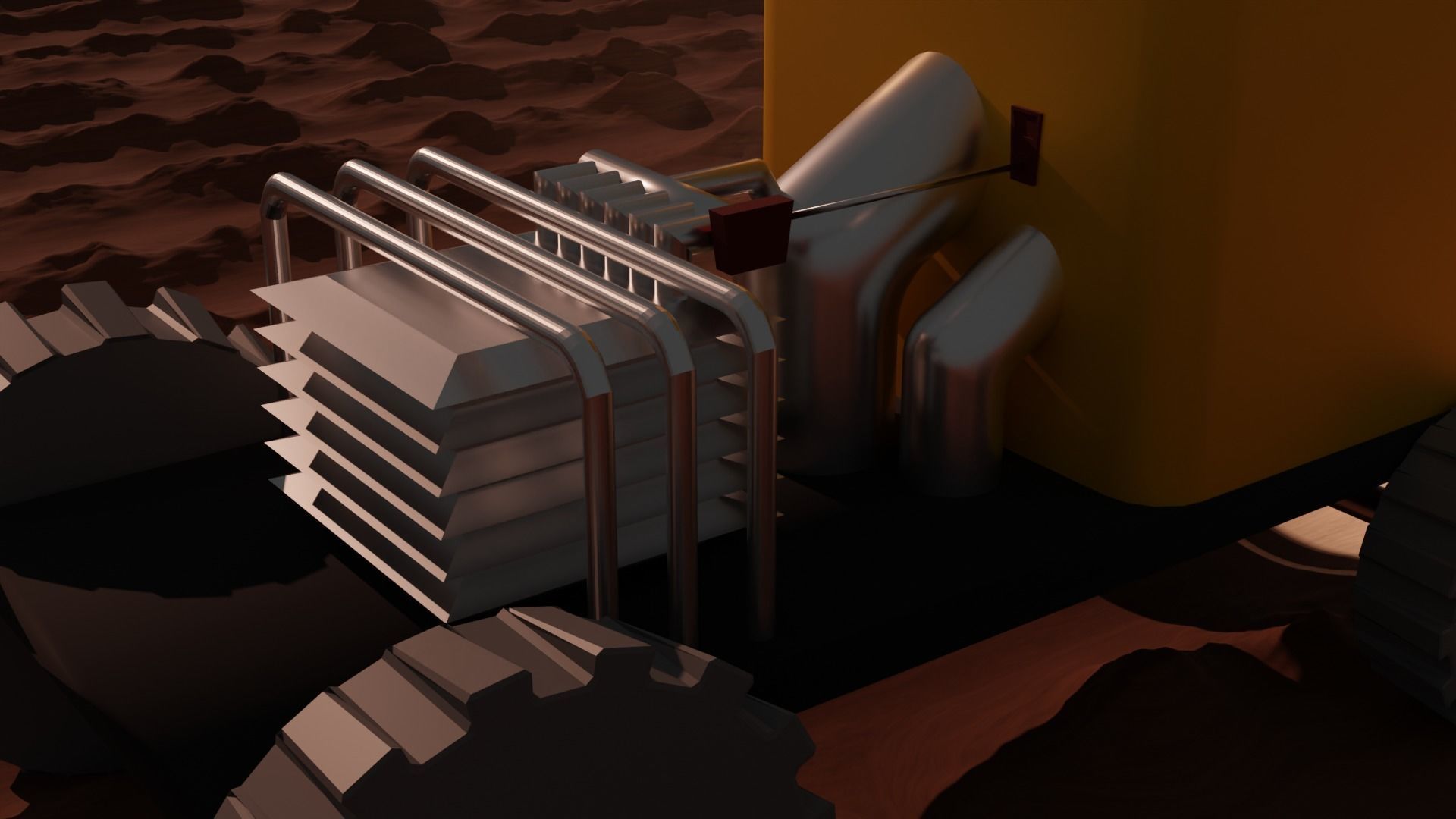 Robo-Tractor 3D model_3