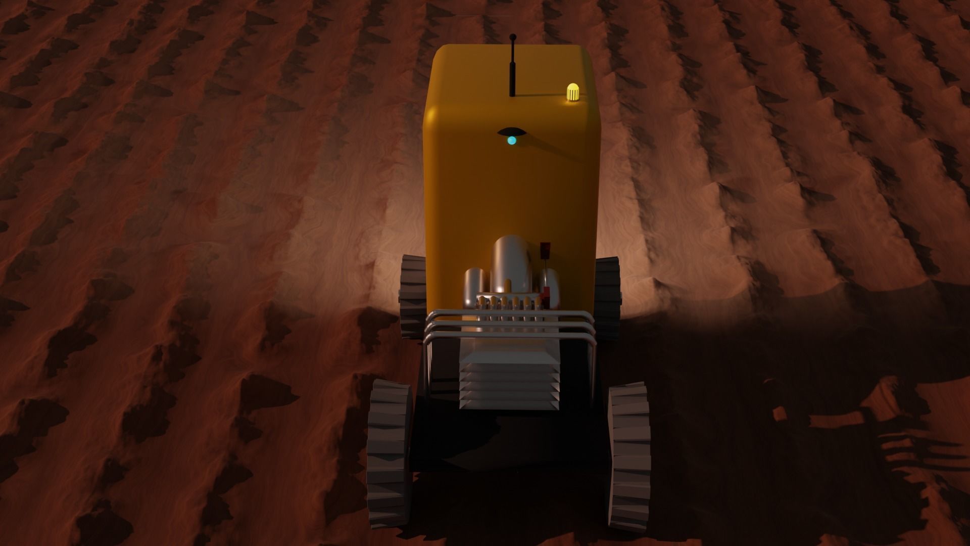 Robo-Tractor 3D model_2