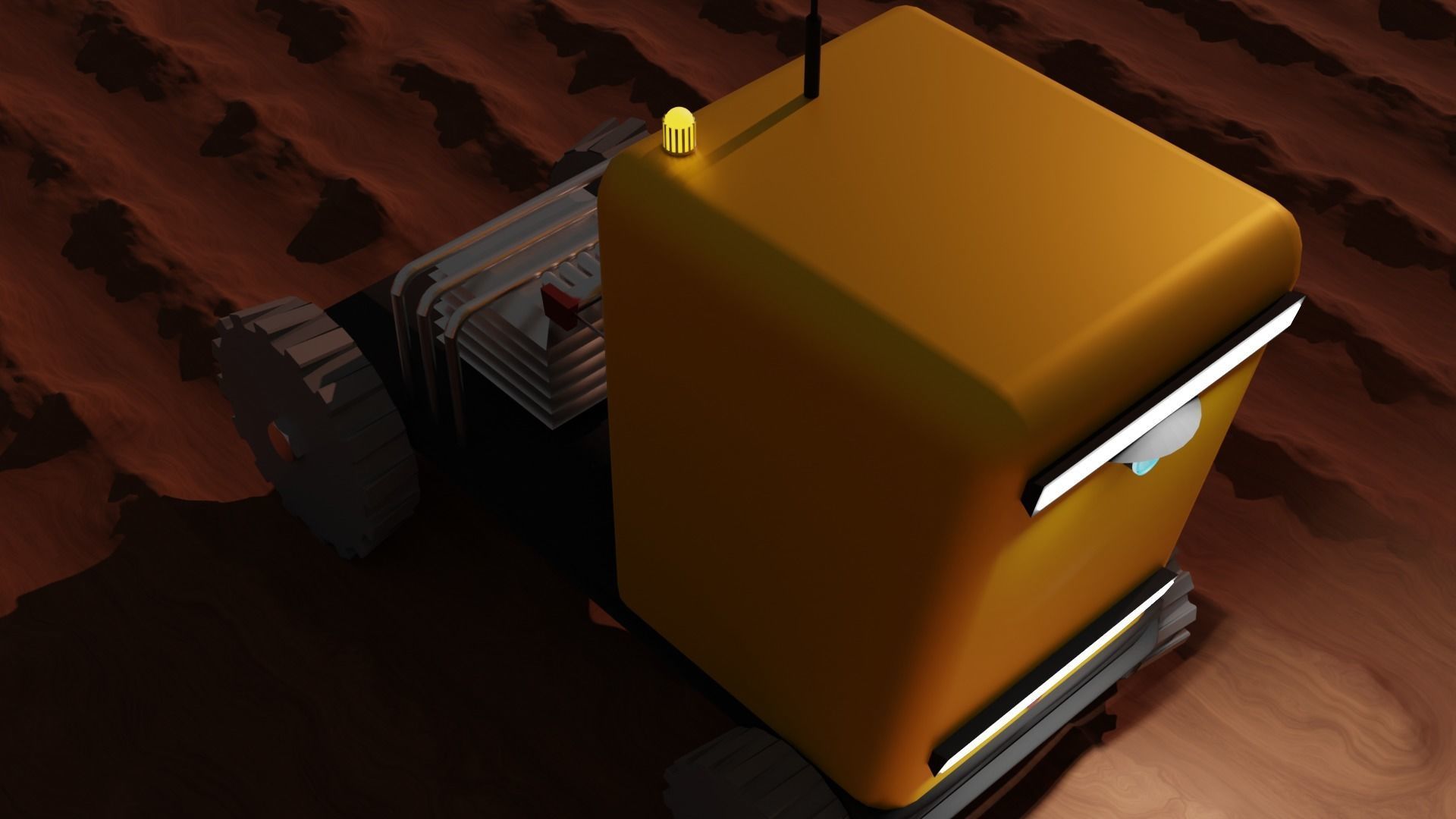 Robo-Tractor 3D model_4