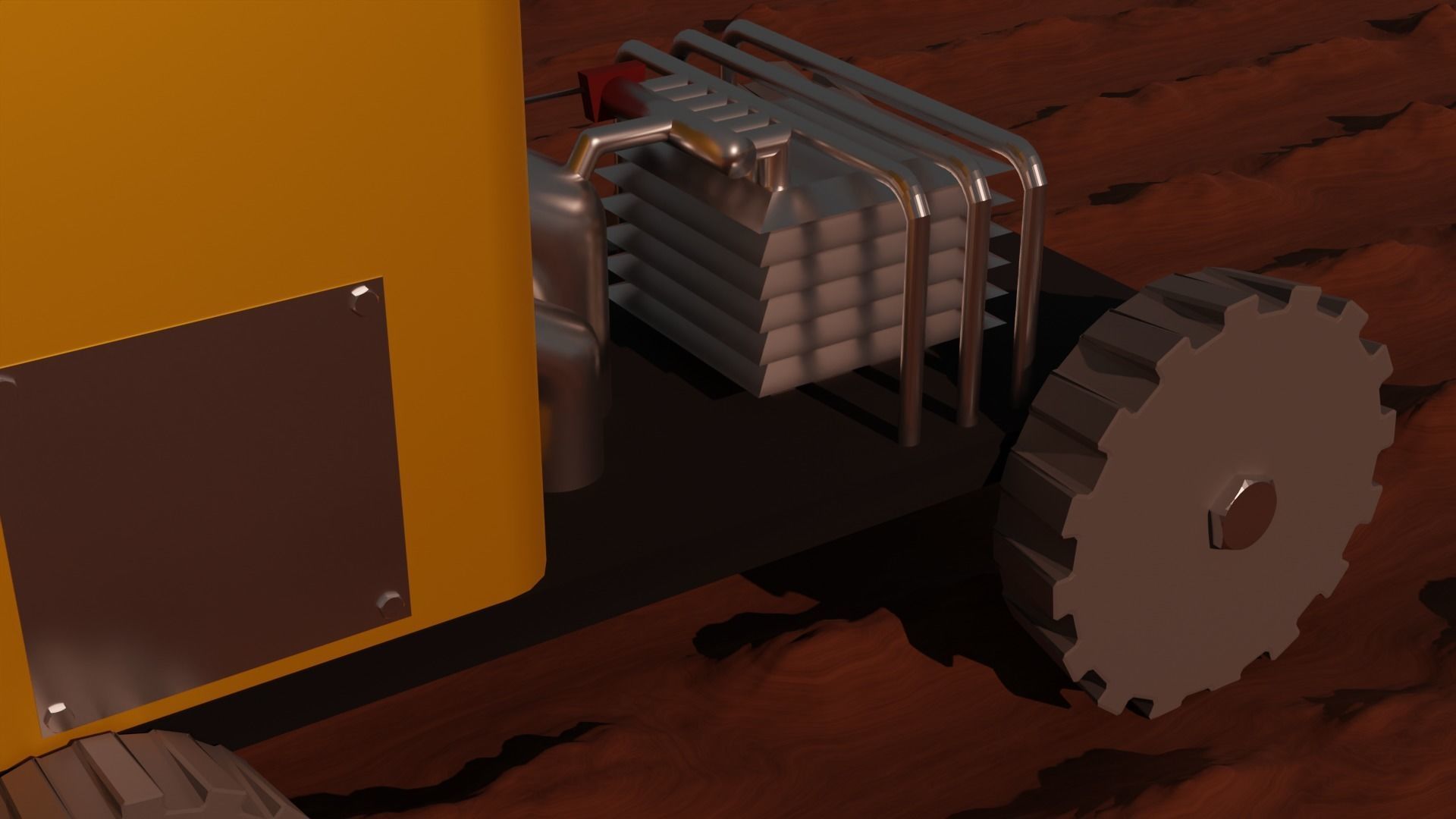 Robo-Tractor 3D model_5