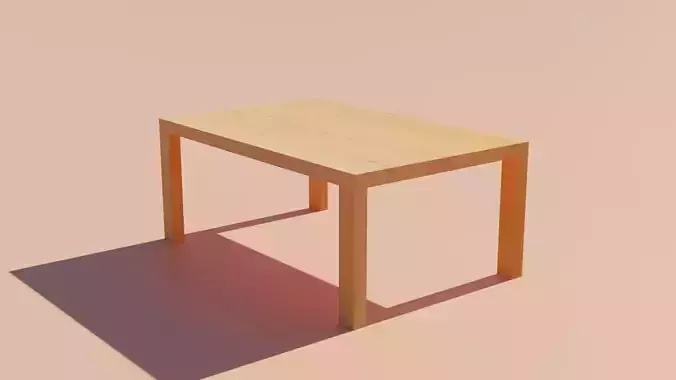 wood table 