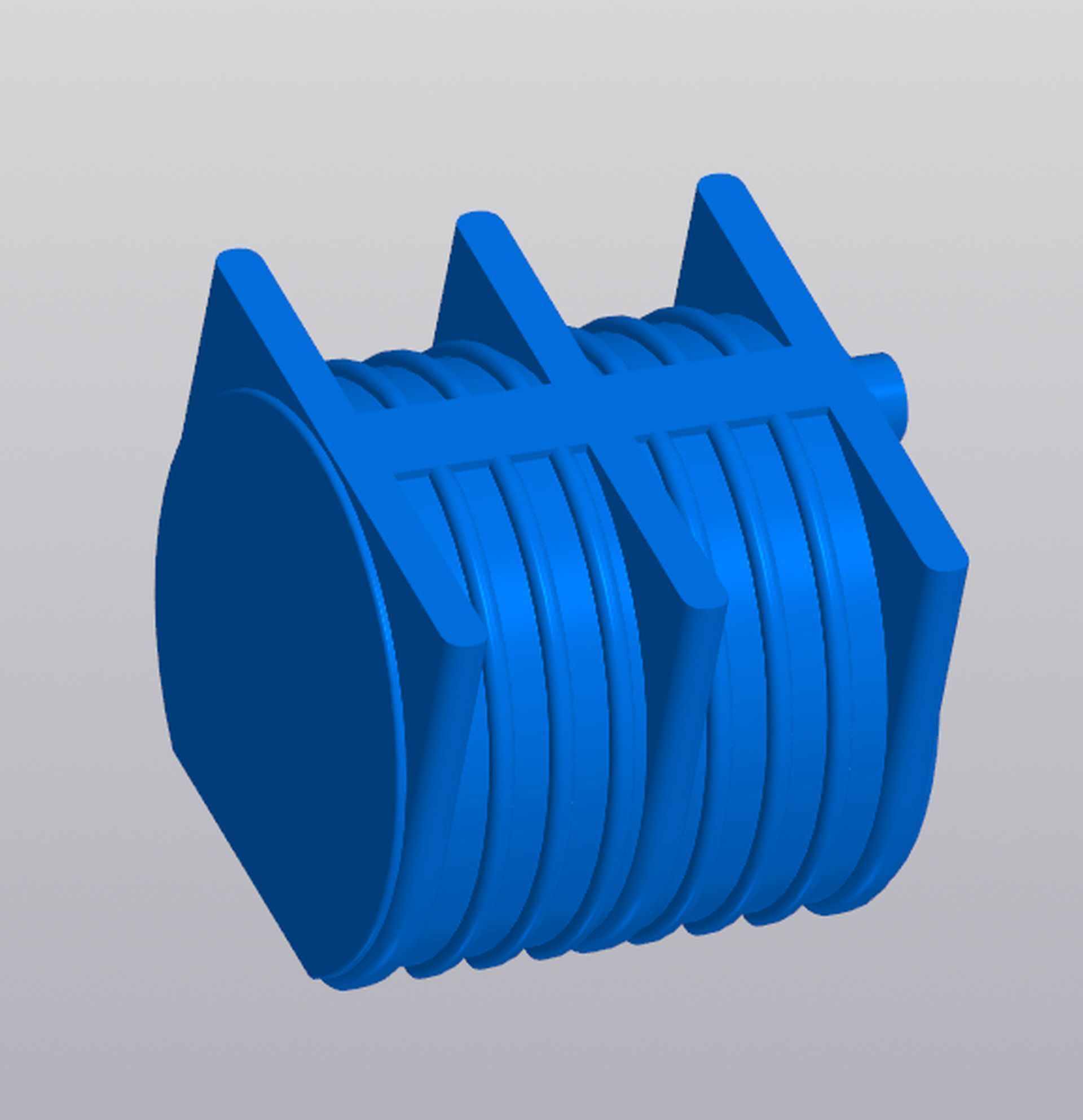 Water tank Planter 3D print model_12
