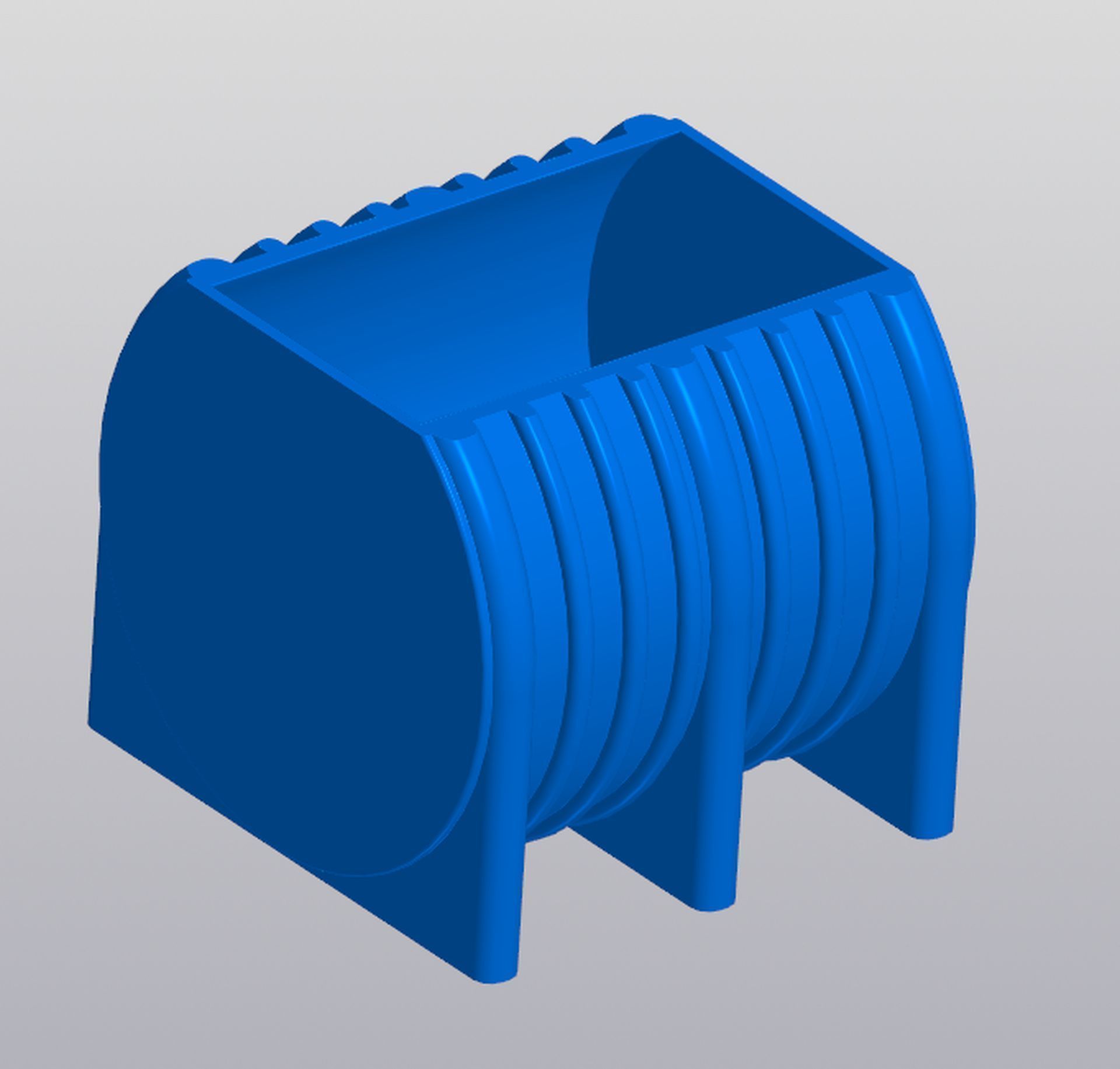 Water tank Planter 3D print model_9