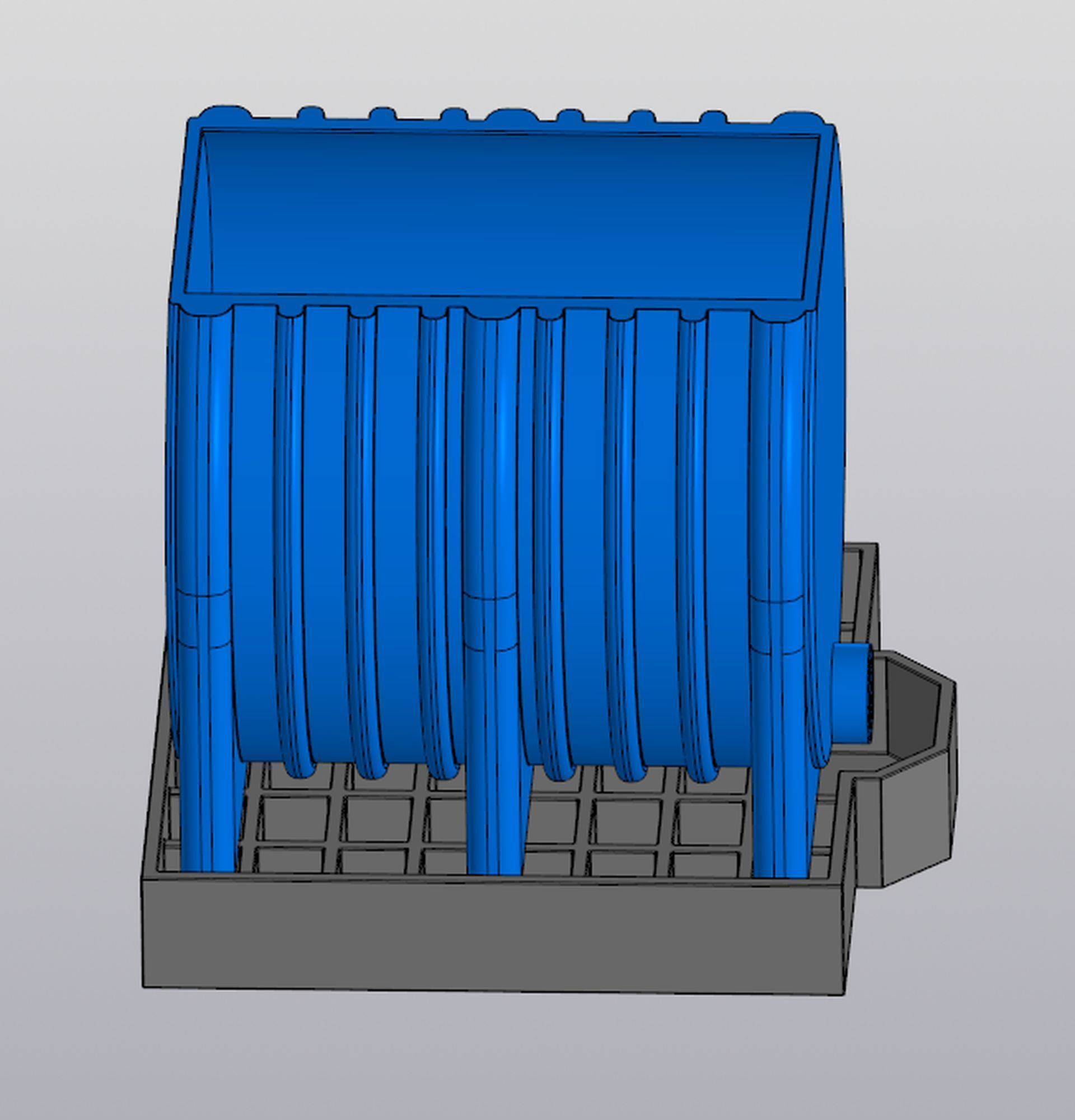 Water tank Planter 3D print model_1