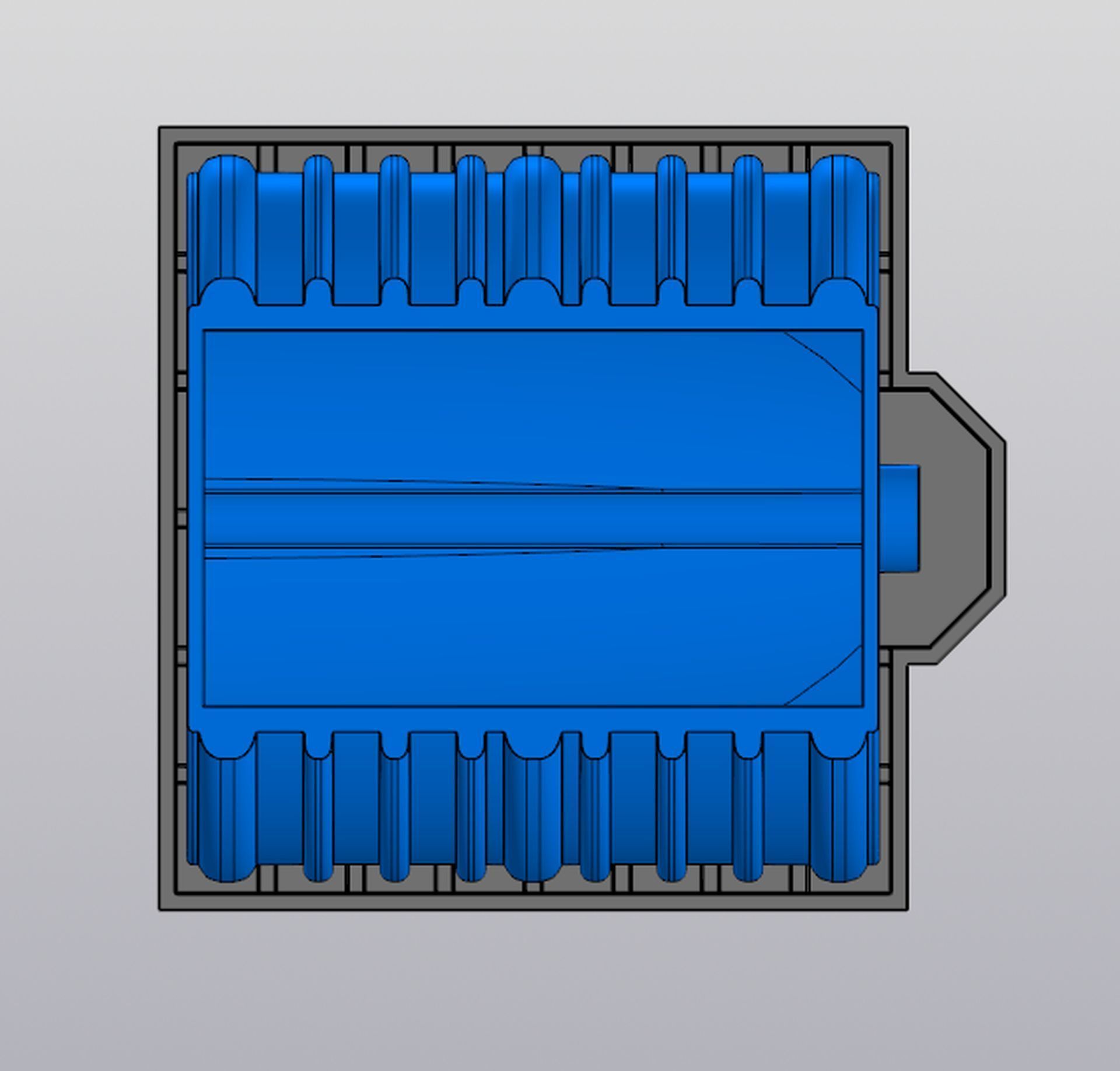 Water tank Planter 3D print model_2