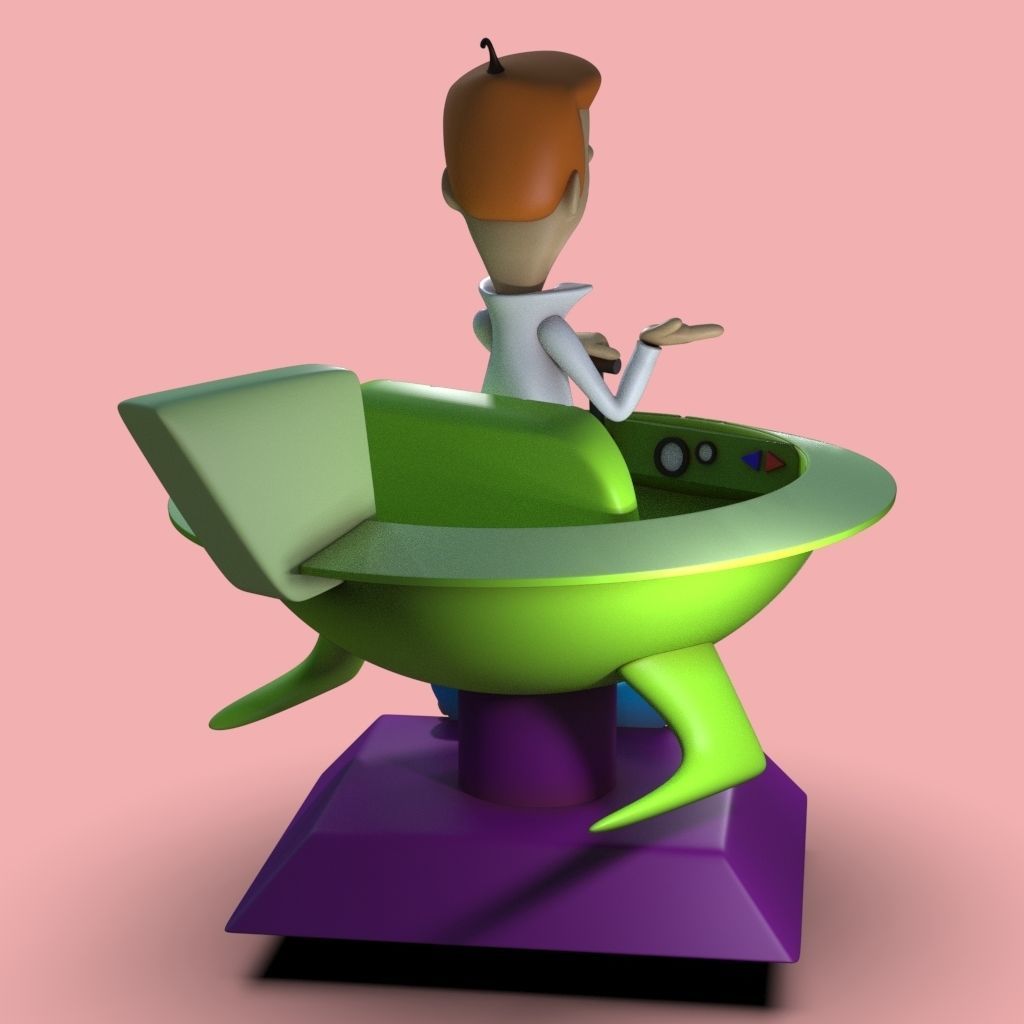 The Jetsons - George Jetson Fan Art 3D print model_3