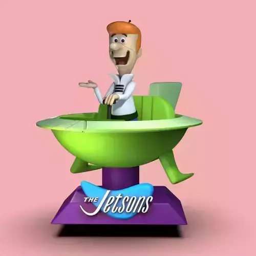 The Jetsons - George Jetson Fan Art 3D print model