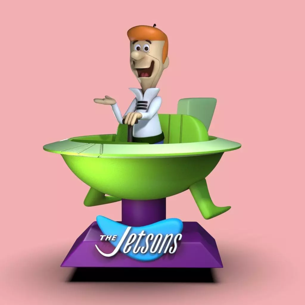 The Jetsons - George Jetson Fan Art 3D print model_0