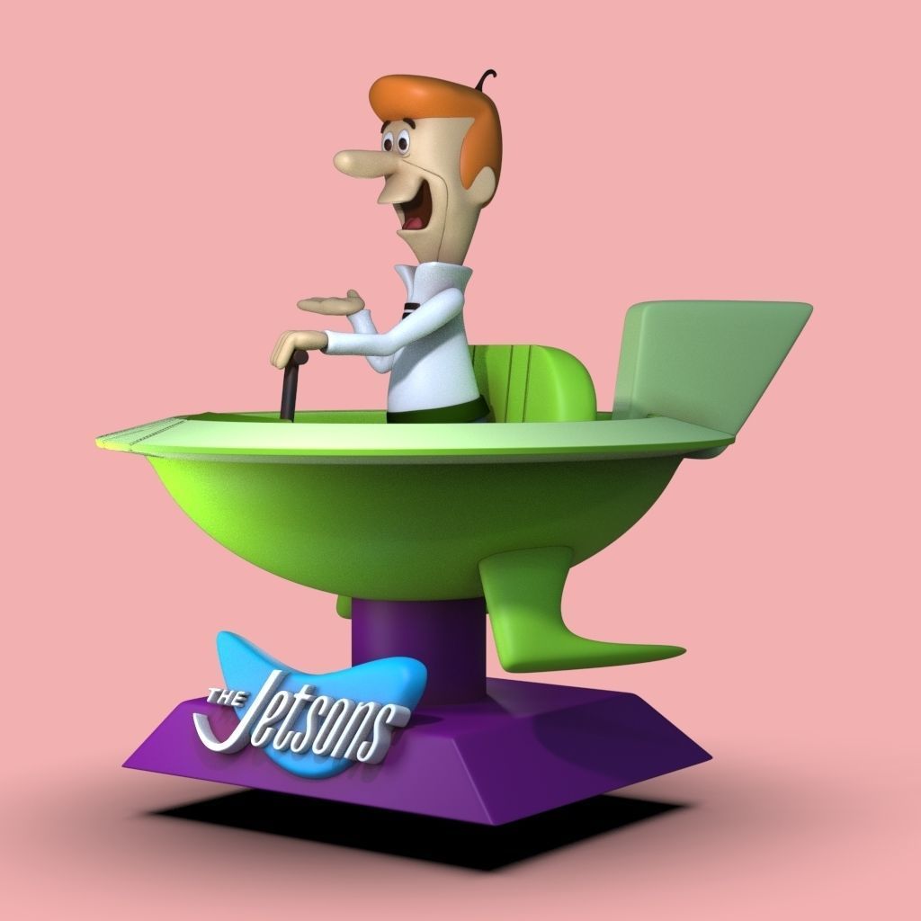 The Jetsons - George Jetson Fan Art 3D print model_1