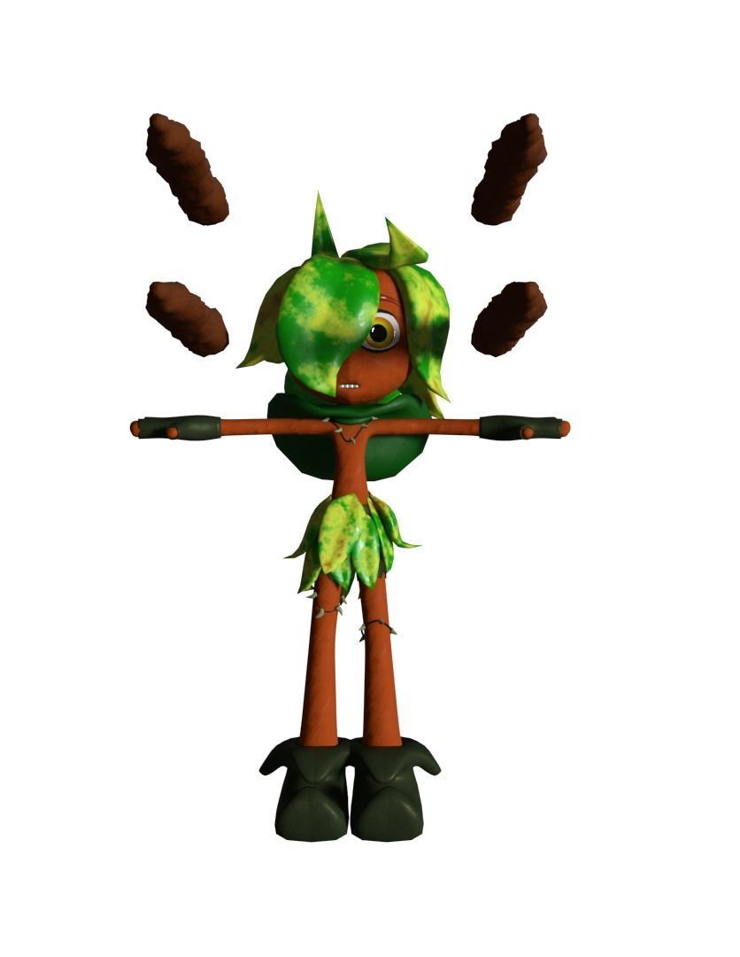 The Fae of the Woods Free 3D model_2