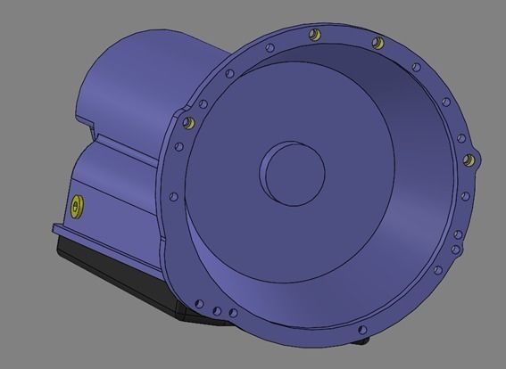 ZF 8HP70 Jaguar Land Rover 3D model 3D model_1