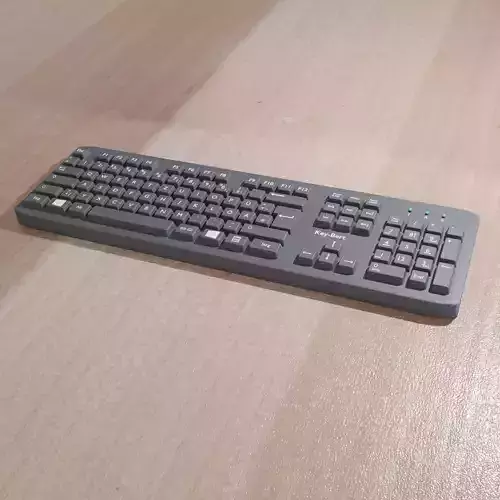 Keyboard - 3D Model Low-poly 3D model