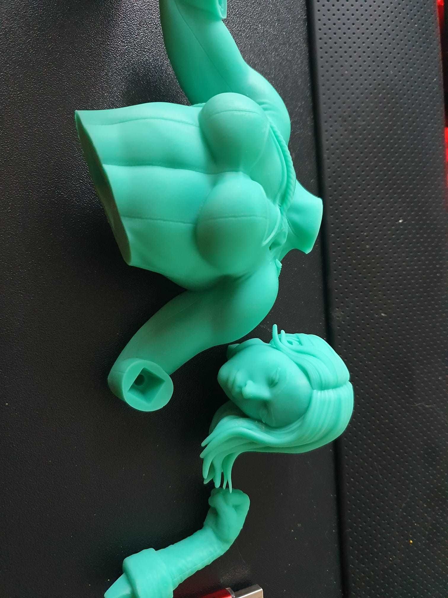 Power Girl 3D print model_7