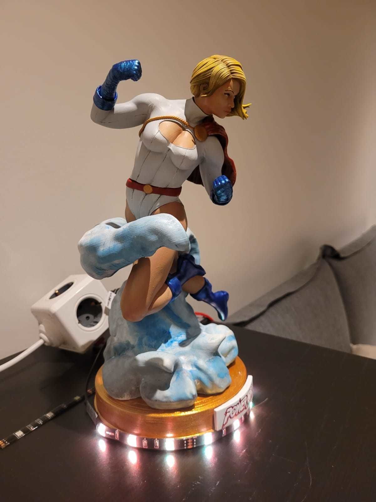 Power Girl 3D print model_10