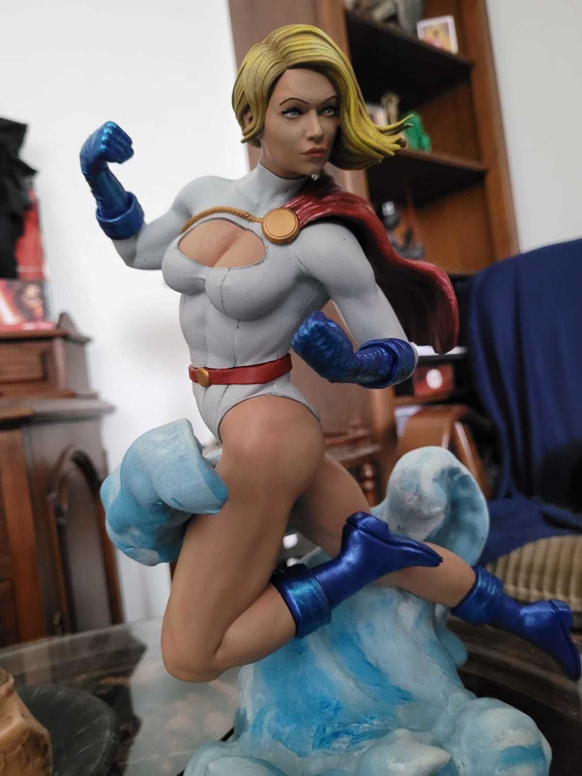 Power Girl 3D print model_8