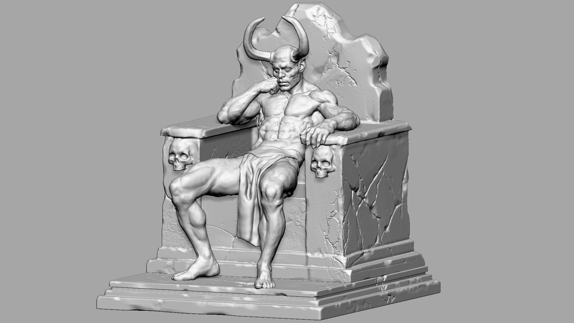 Devil 3D print model_6