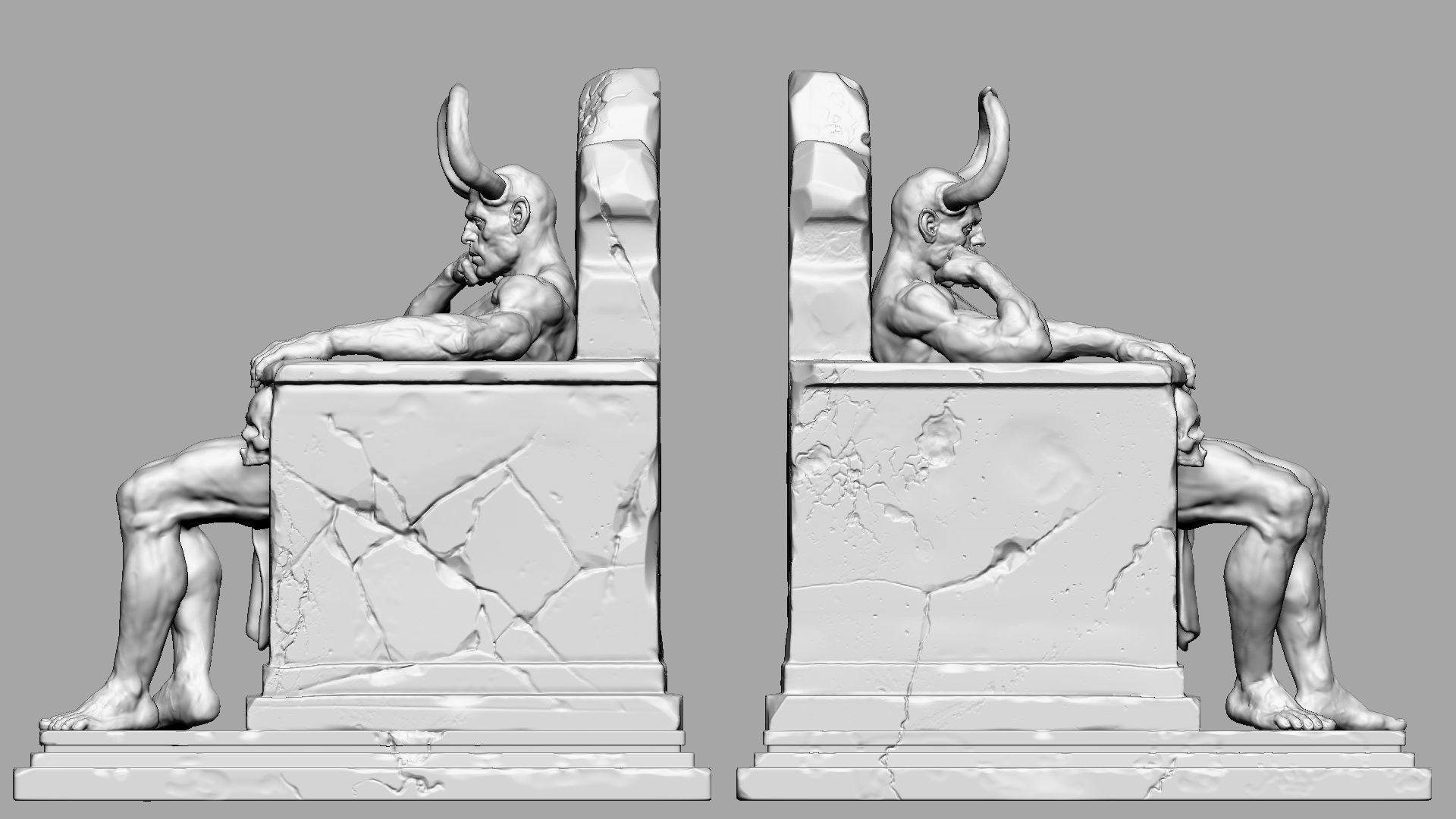 Devil 3D print model_8