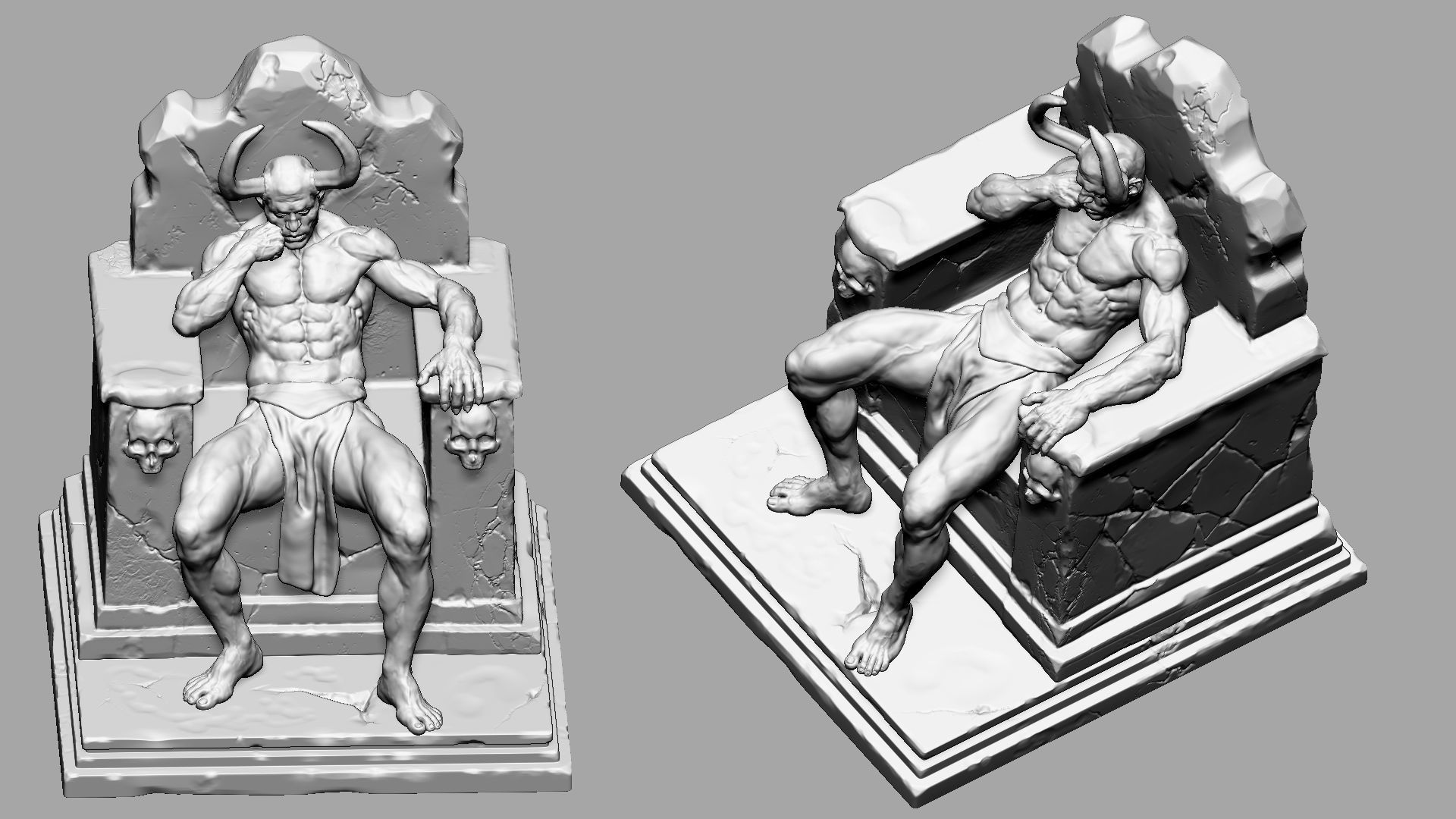 Devil 3D print model_7