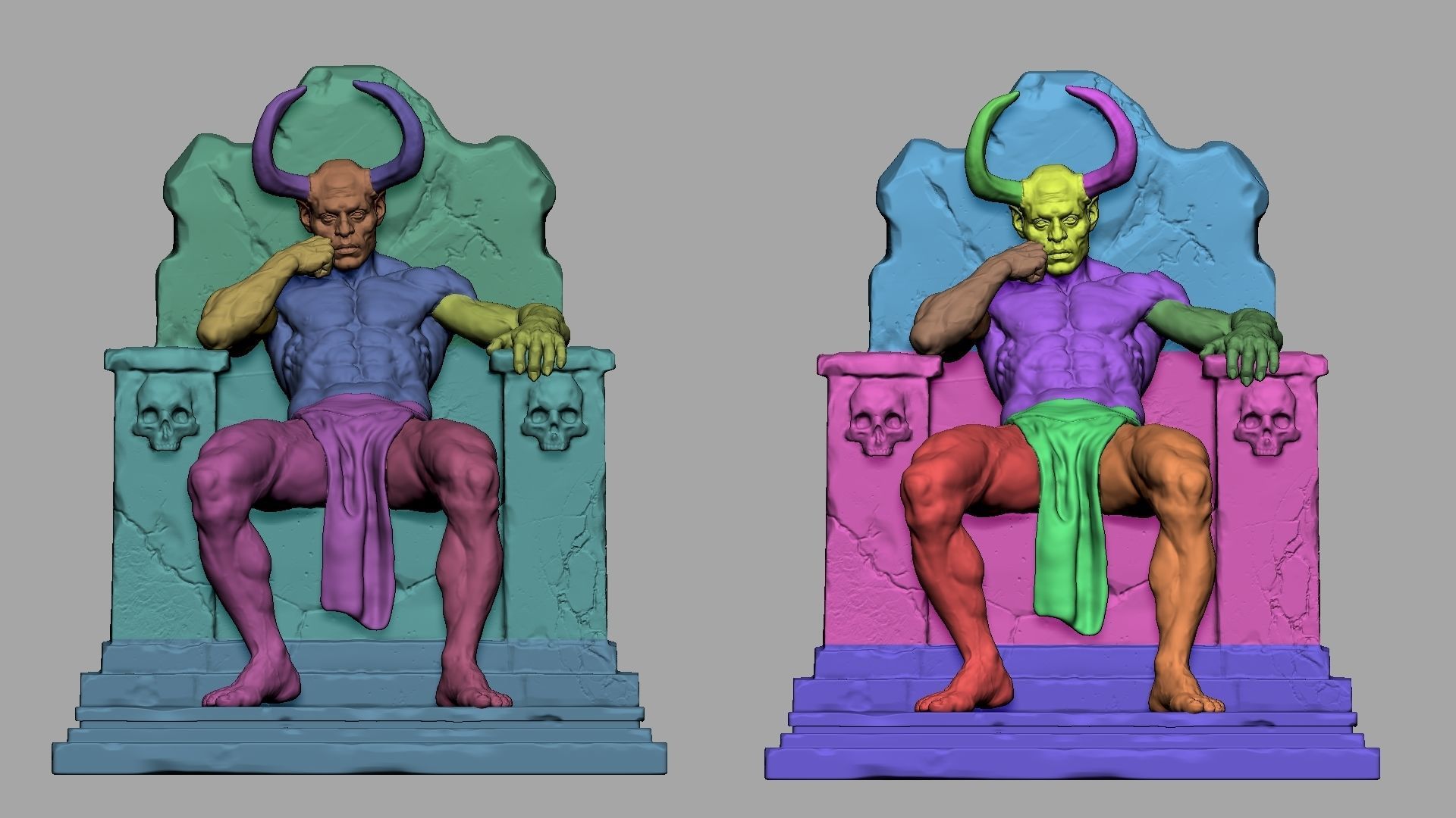 Devil 3D print model_10