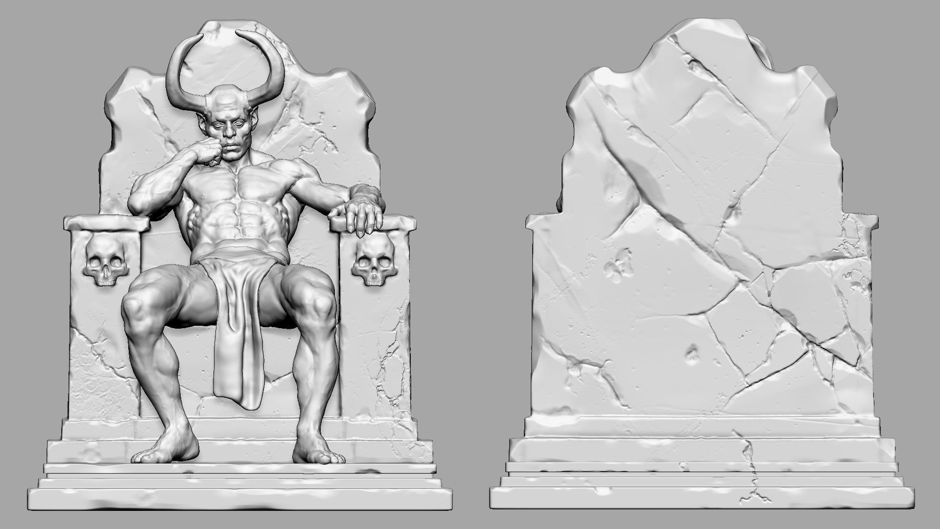 Devil 3D print model_5