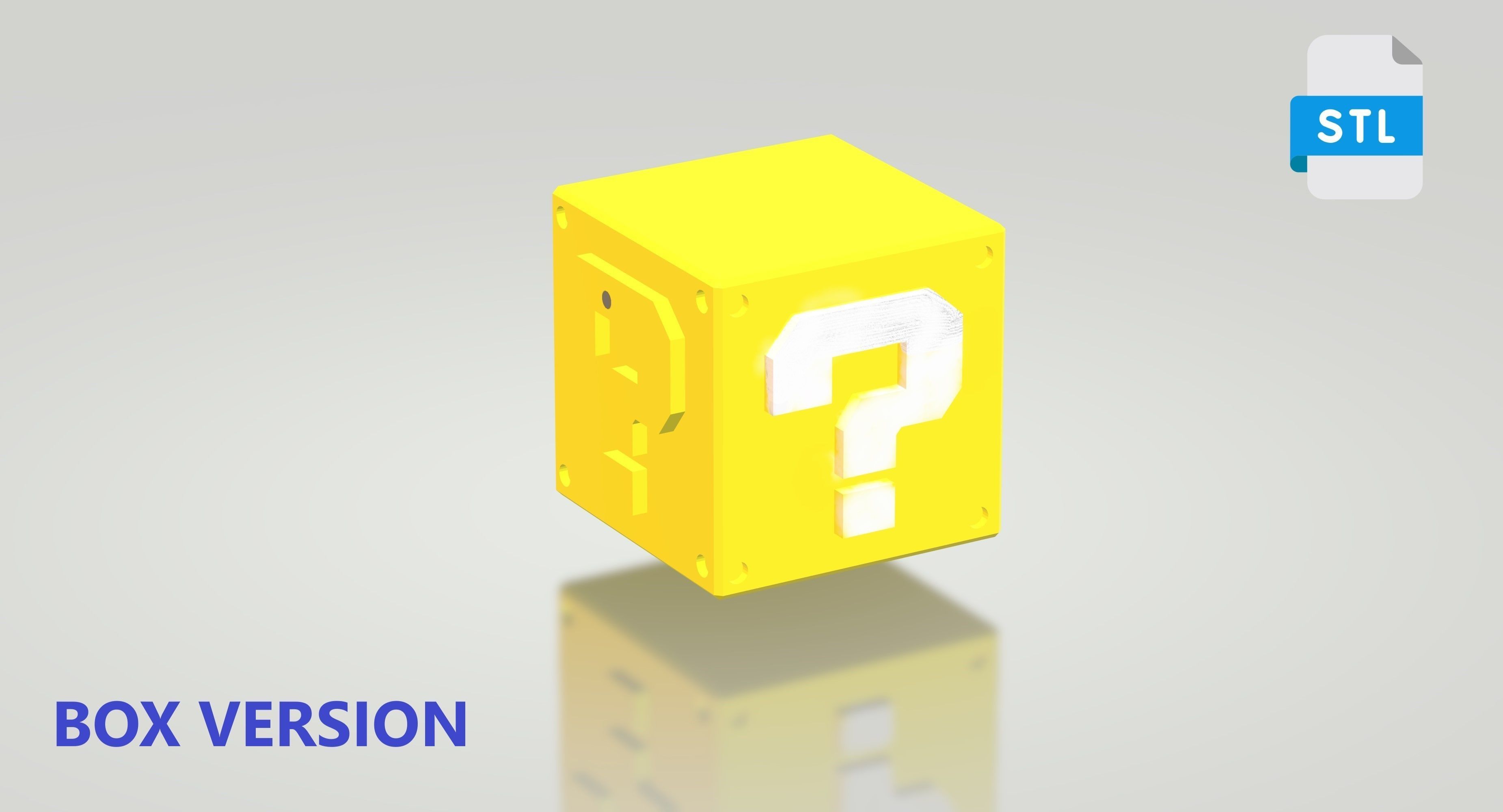 Bros Mario Blocks Planter and Boxes 3D print model_2