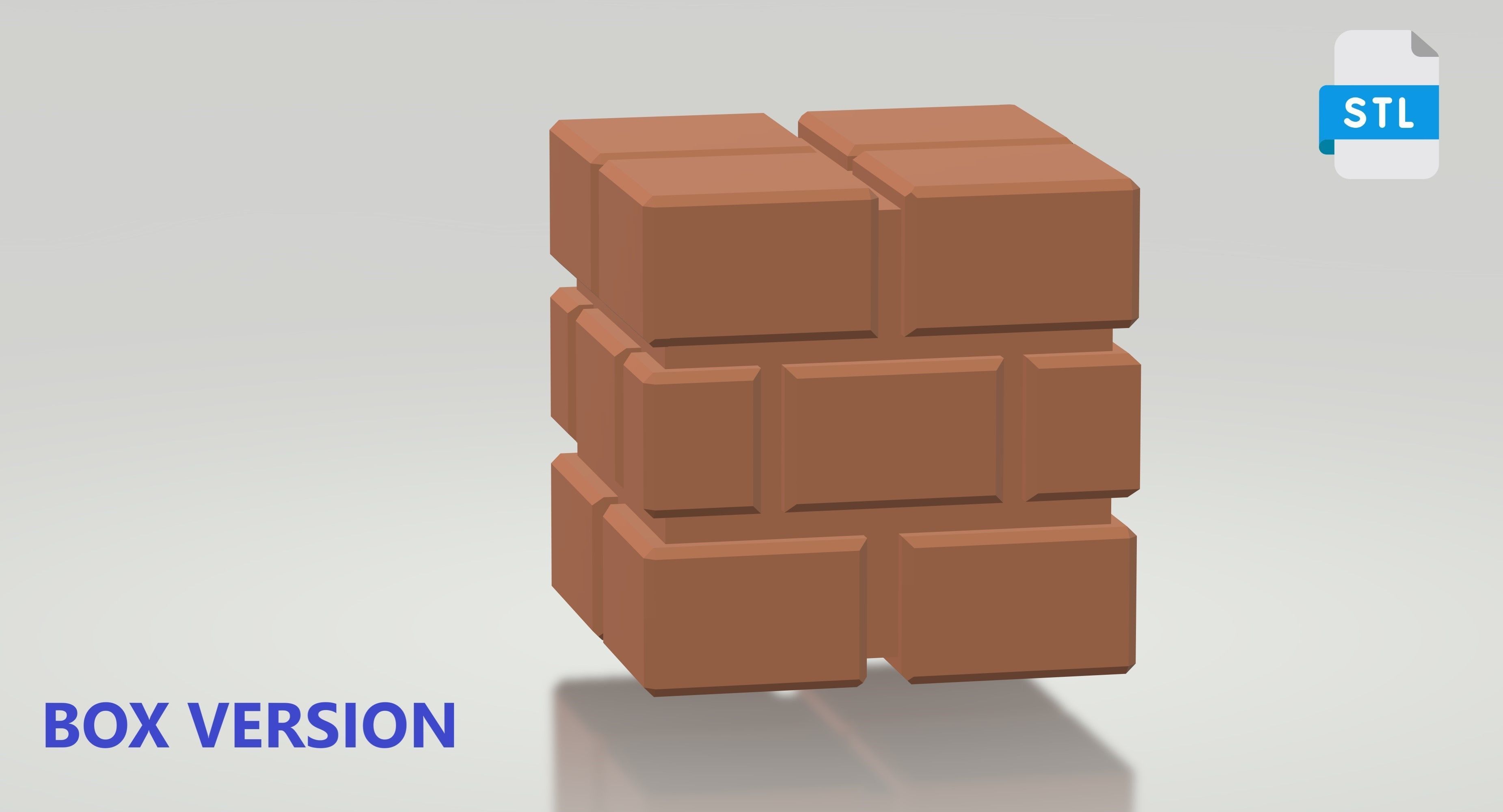 Bros Mario Blocks Planter and Boxes 3D print model_3