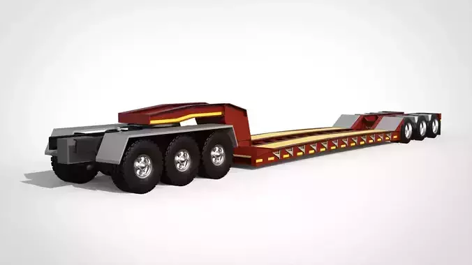  Loader Platform Trailer