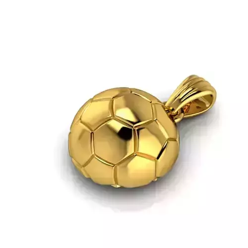 Soccer Ball Pendant 3D Model 3D print model