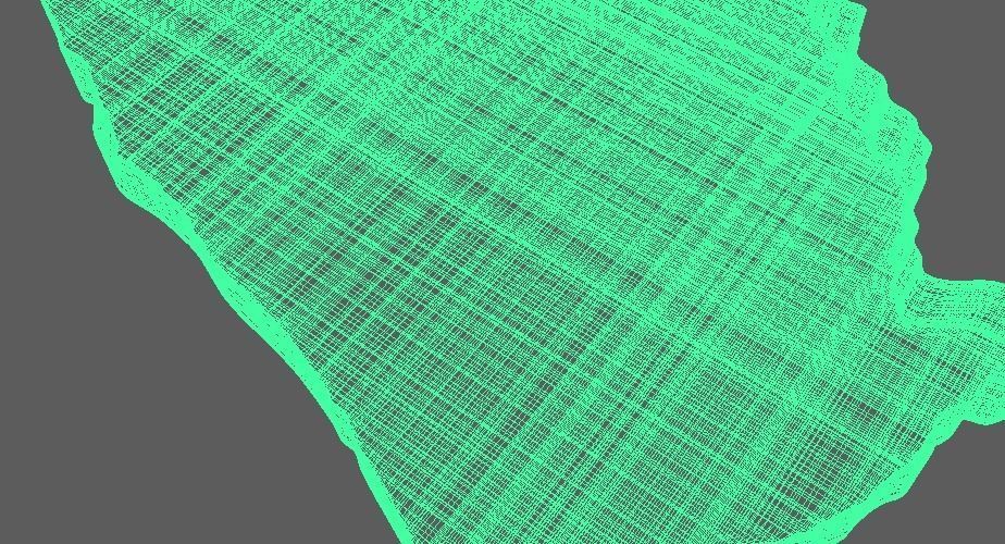 Ibaraki map 3D model_9