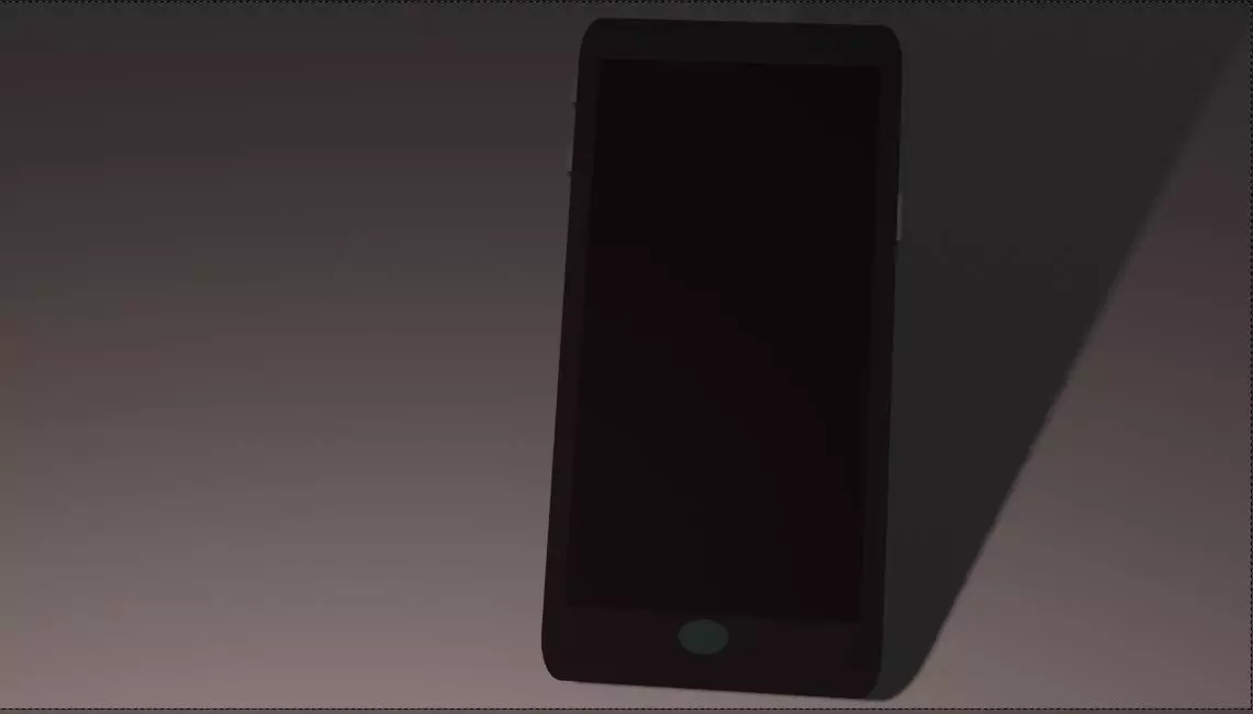 smart phone Free low-poly 3D model