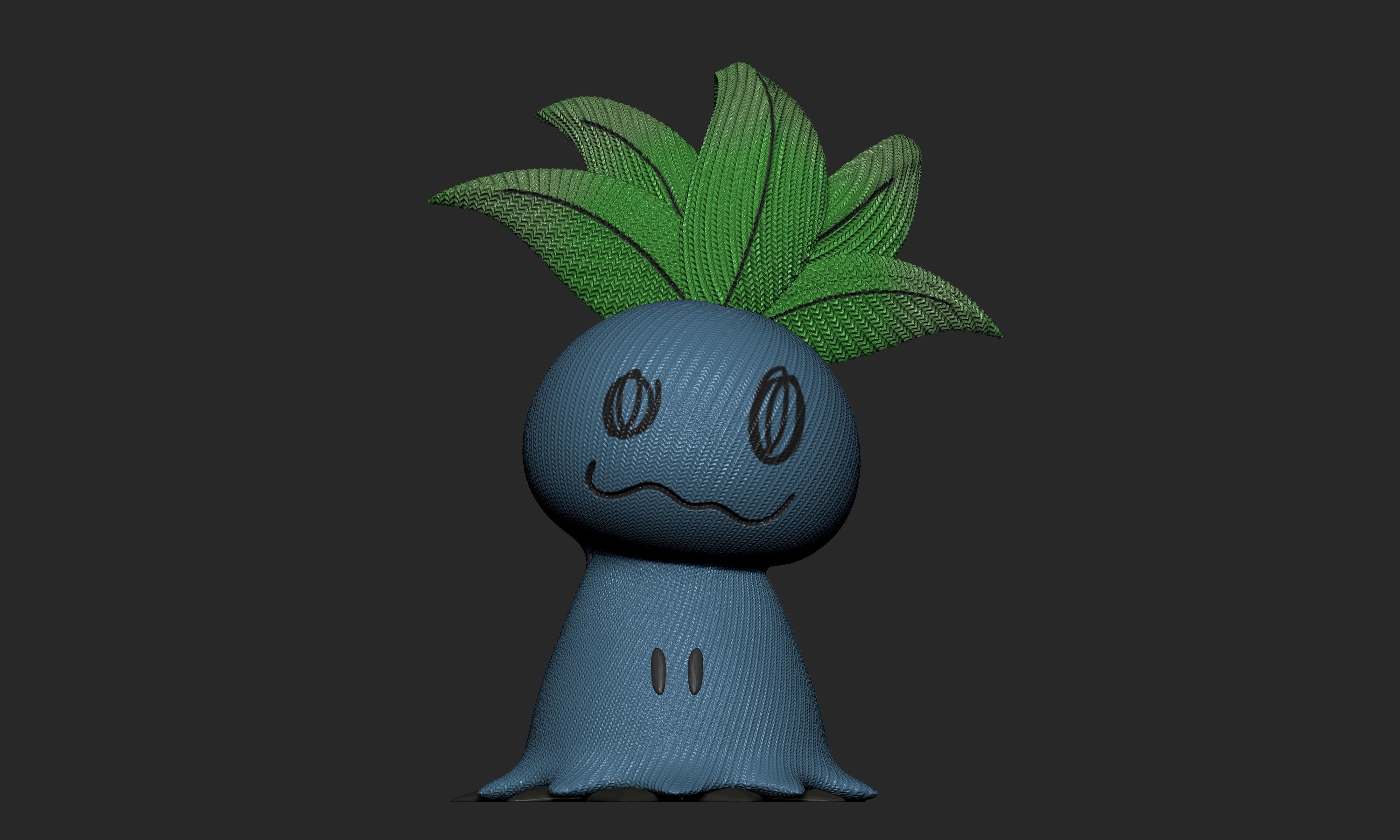 Pokemon - Mimikyu Oddish 3D print model_1