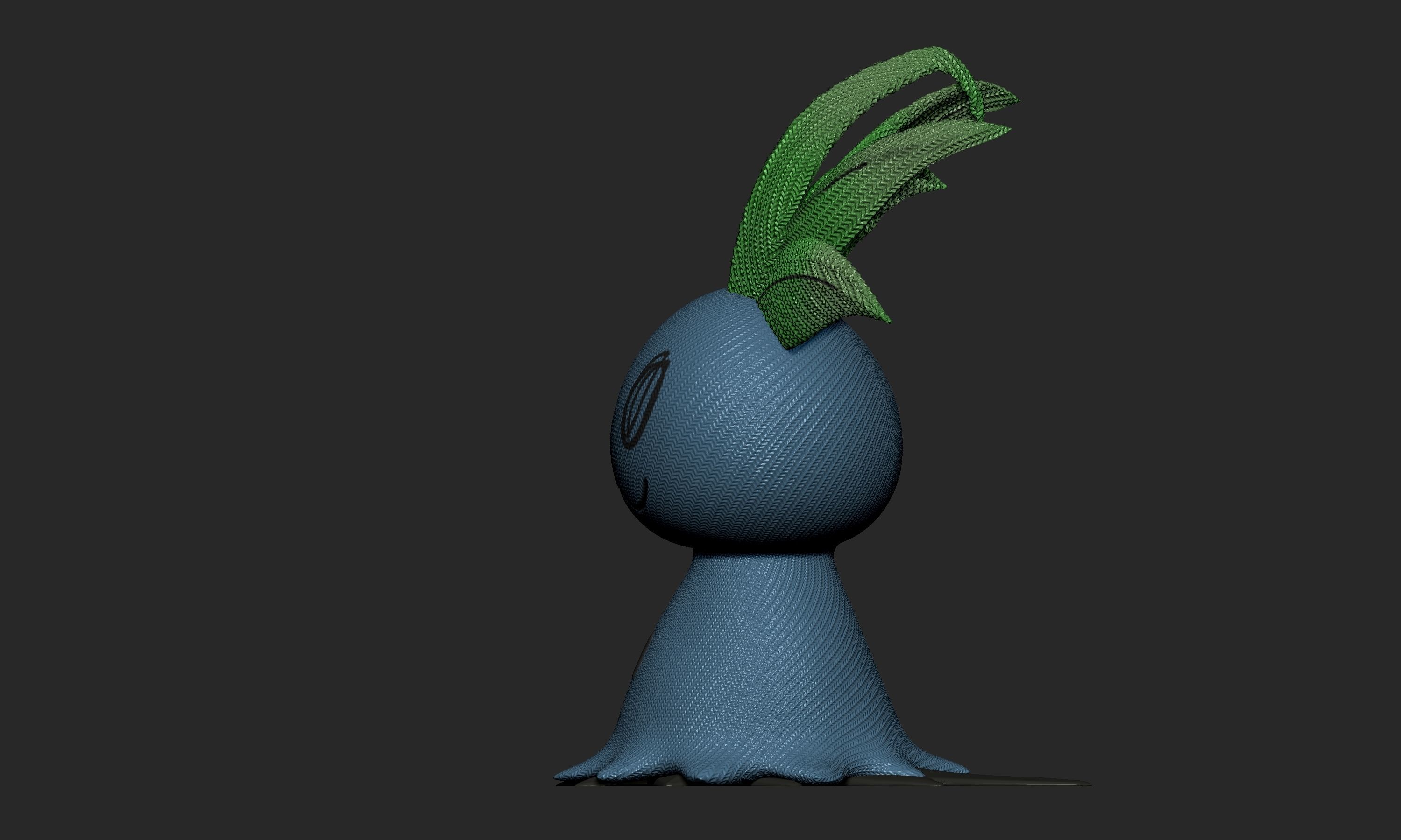 Pokemon - Mimikyu Oddish 3D print model_4