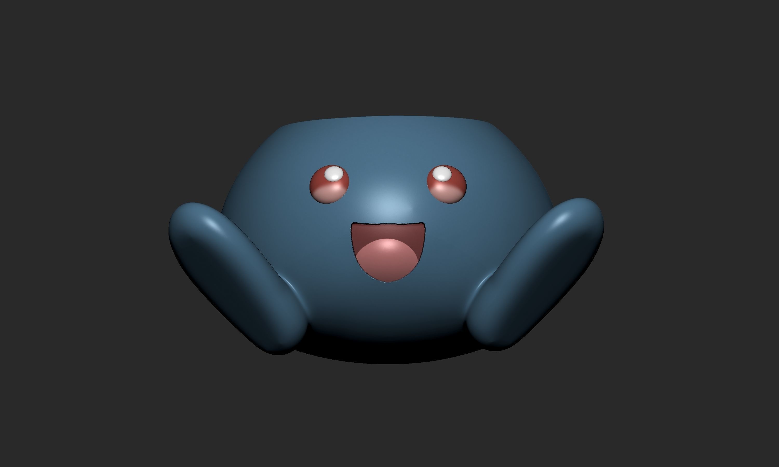 Pokemon - Plant Vase Oddish Gloom and Vileplume 3D print model_2